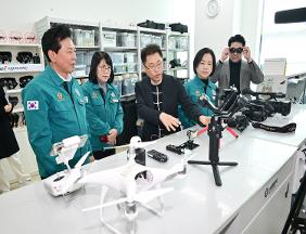 문화복지환경위원회, 울산시청자미디어센터 현장 방문