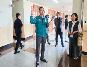 문석주 의원, 매곡초등학교 교육환경 개선 간담회