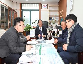 강대길 의원, 주민과 함께 마을공동체 활성화 논의