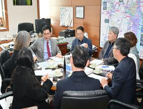 홍유준 문화복지환경위원장, 사회복지법인 노인의료복지시설 종사자 처우 개선 간담회