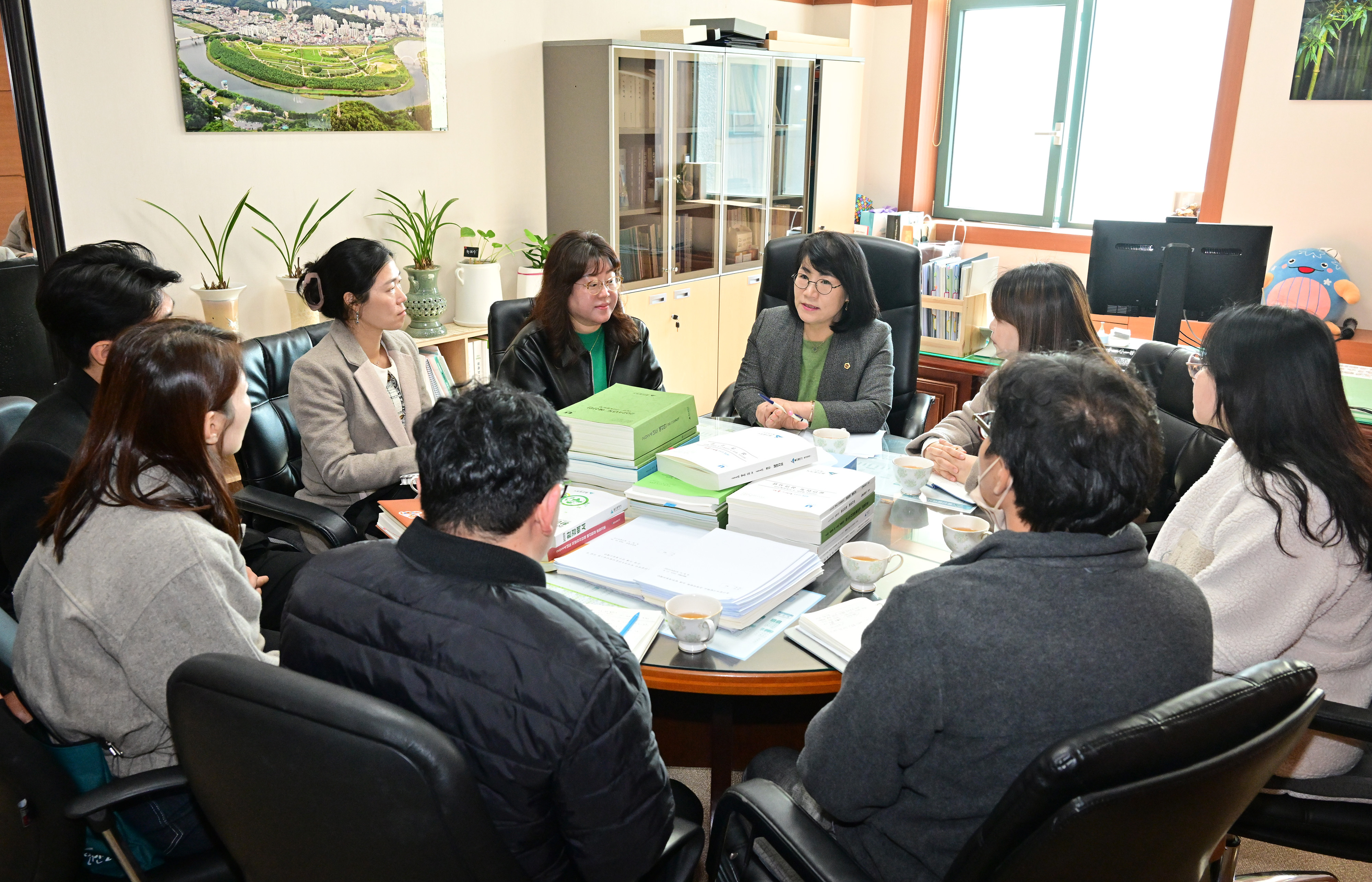 이영해 환경복지위원장, 정신건강 및 중독사업 종사자 처우개선을 위한 의견청취 간담회3