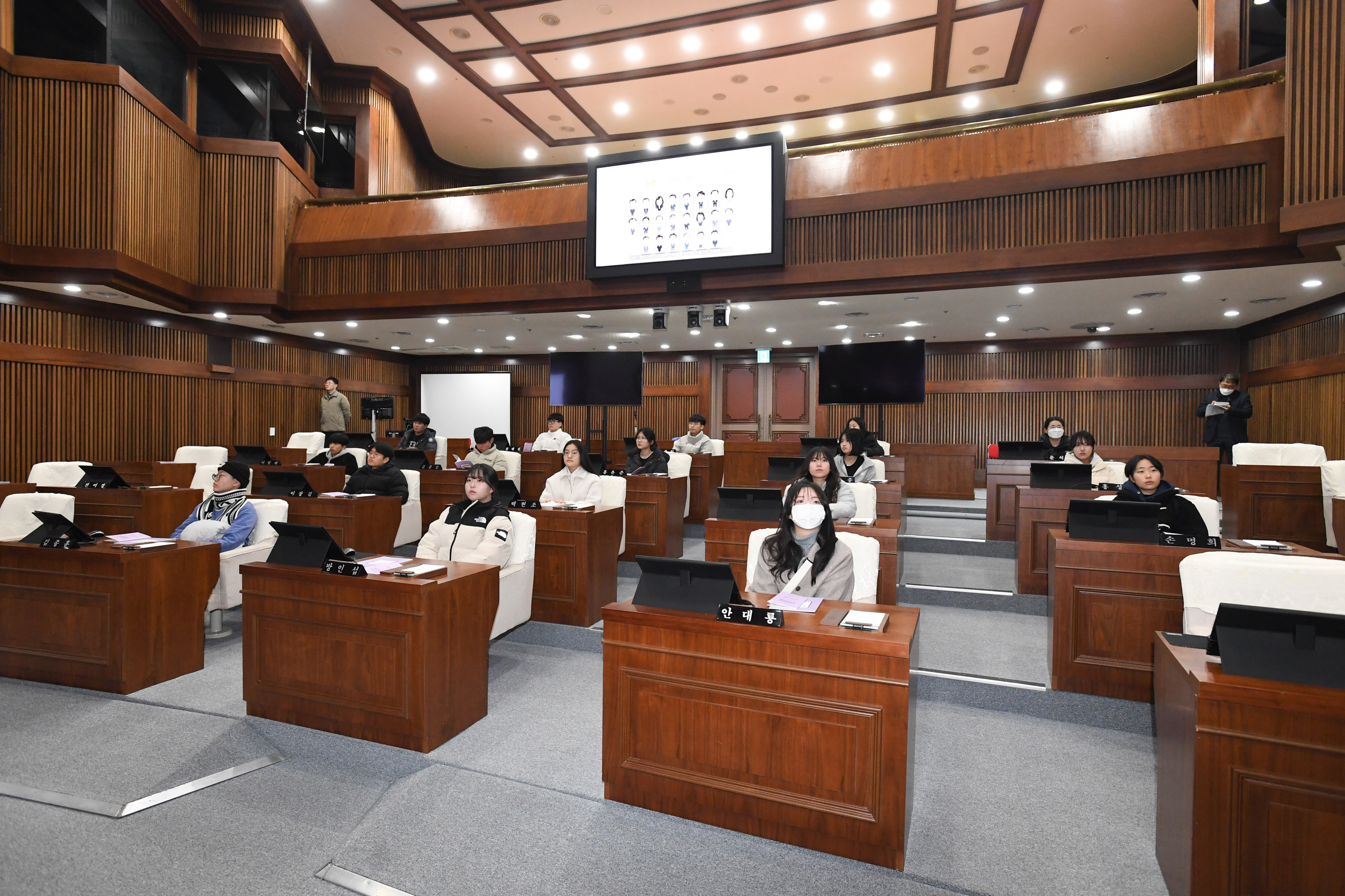 고교학점제 선도지구(중구) 학생 및 교사 본회의장 견학2