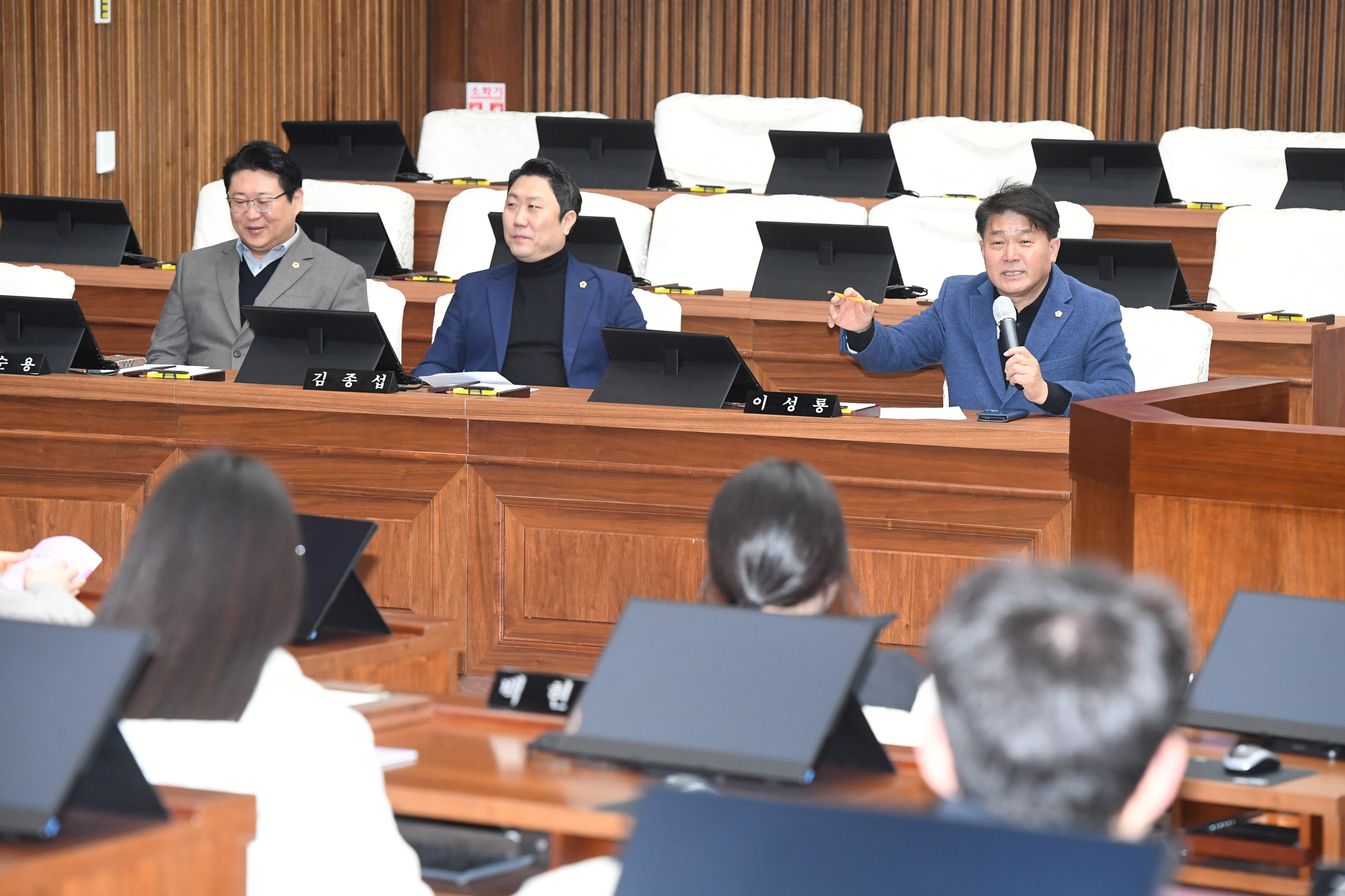 고교학점제 선도지구(중구) 학생 및 교사 본회의장 견학8