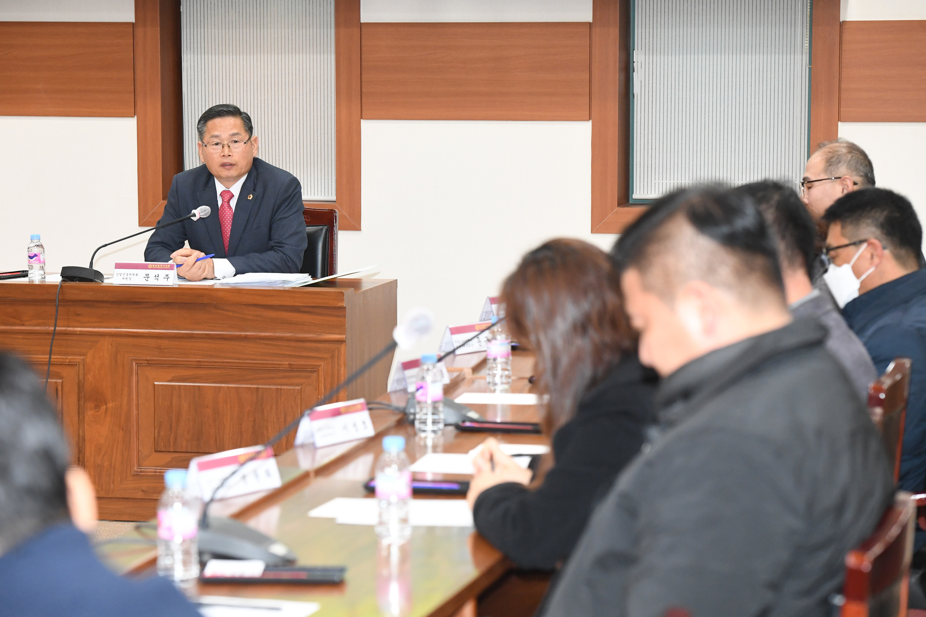 문석주 산업건설위원장, 교육환경 개선을 위한 고등학교 신설 간담회4