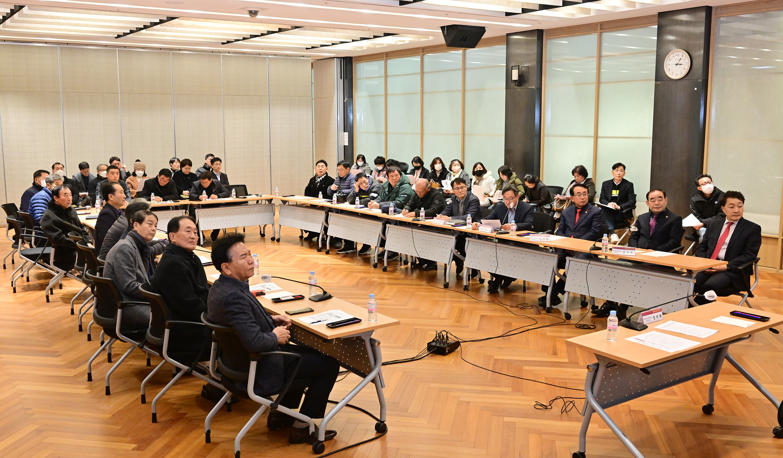 정치락 의회운영위원장, 농소~강동 도로 착공 관련 주민간담회10