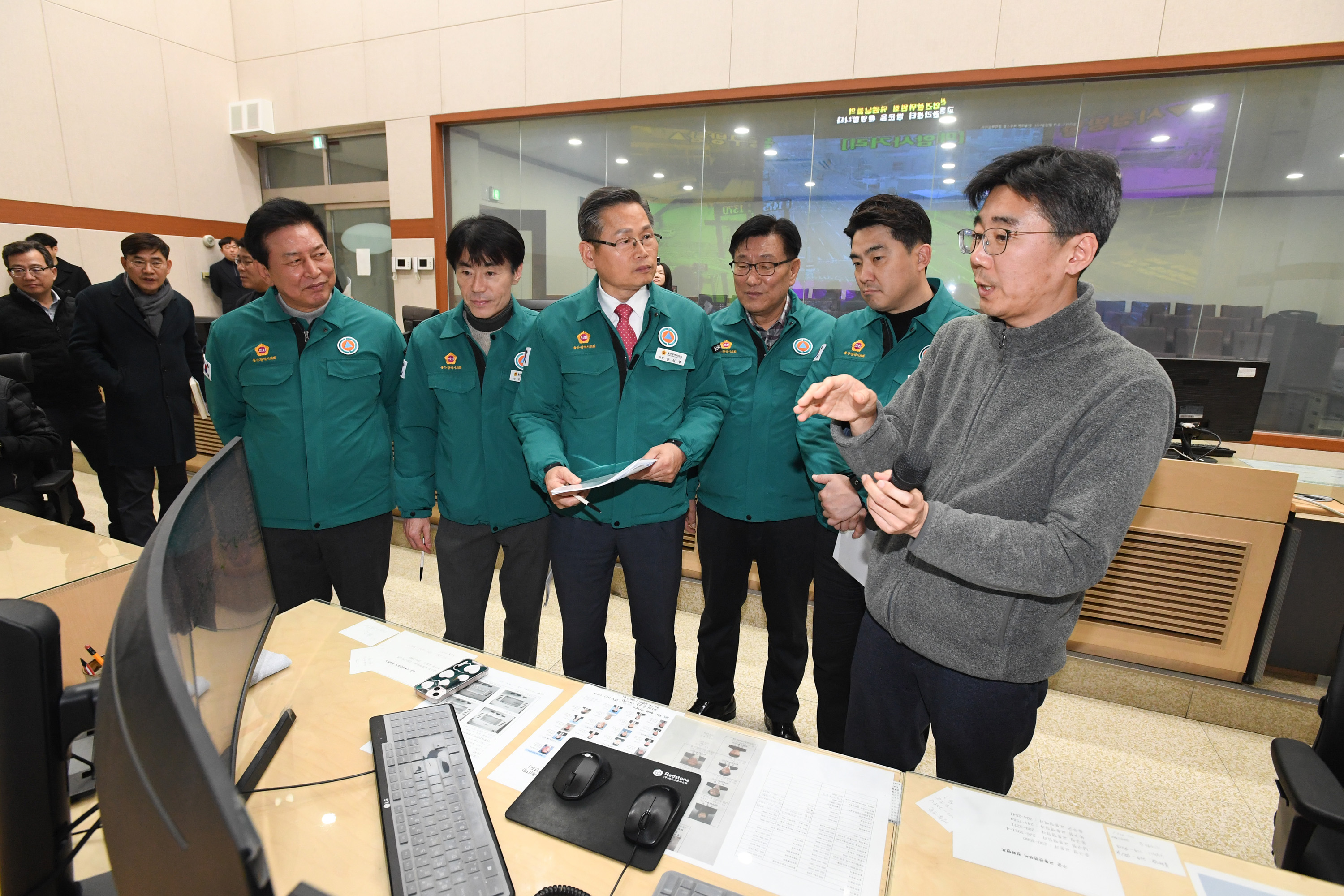 산업건설위원회, 교통관리센터 운영실태 점검 및 시설 견학5