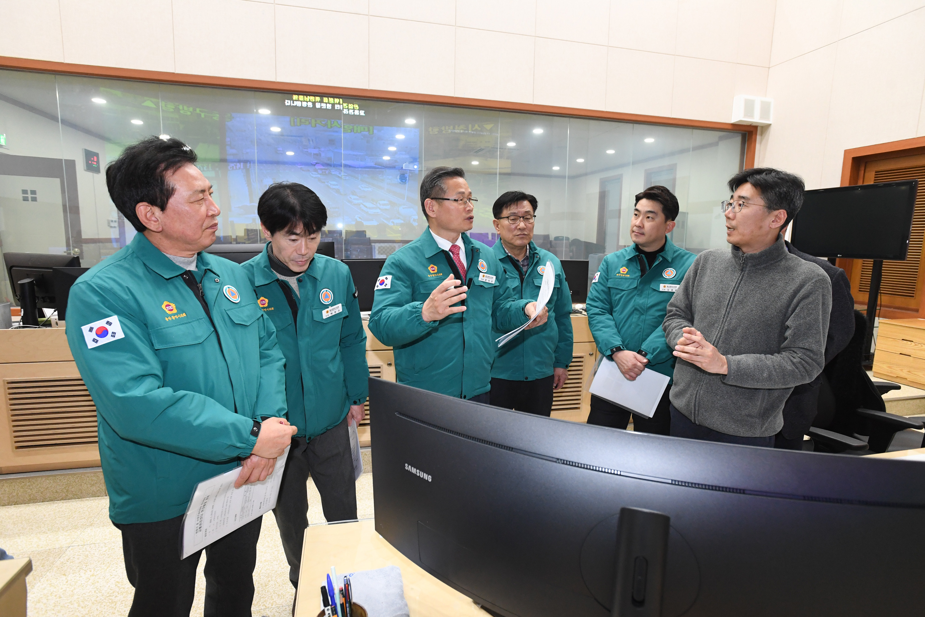 산업건설위원회, 교통관리센터 운영실태 점검 및 시설 견학6