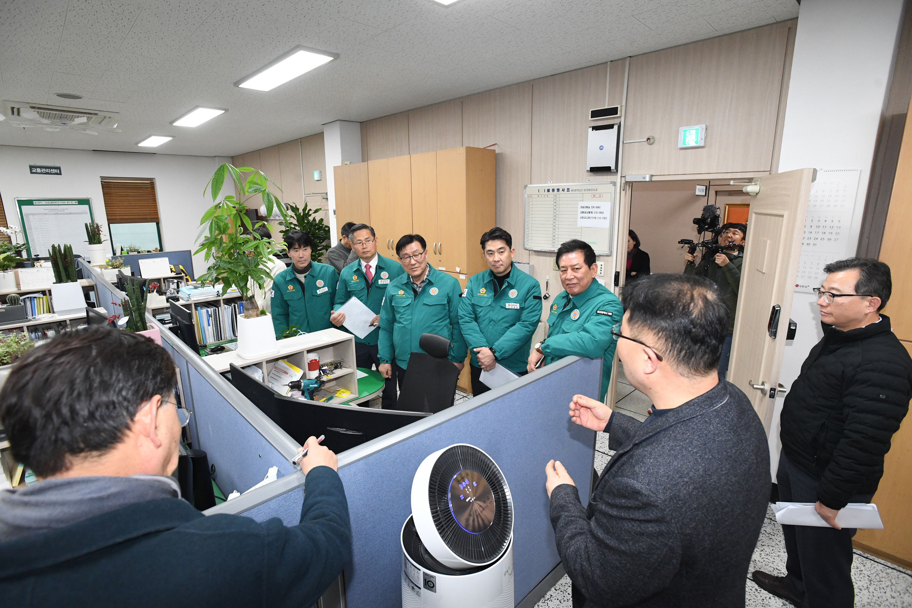 산업건설위원회, 교통관리센터 운영실태 점검 및 시설 견학8