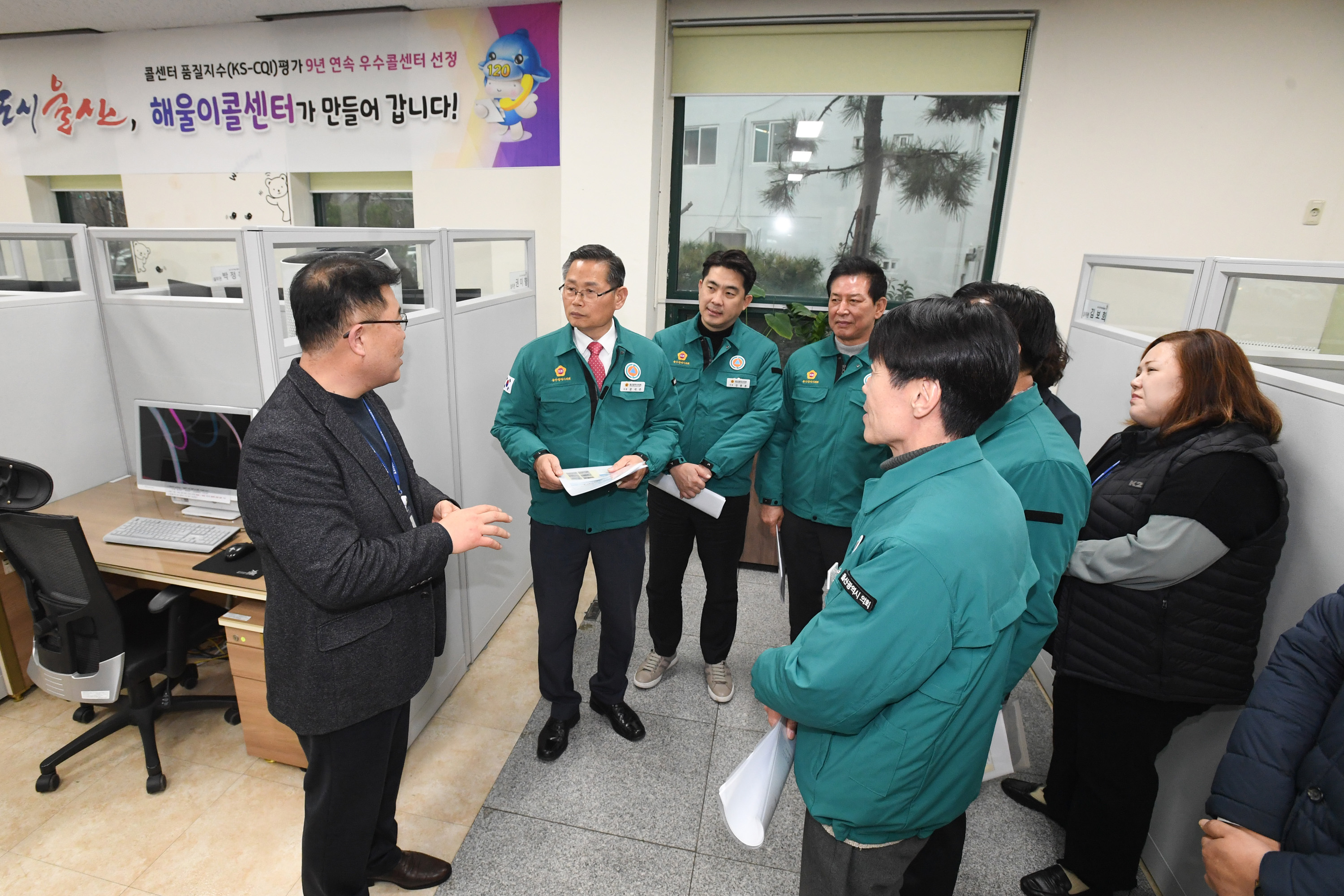 산업건설위원회, 교통관리센터 운영실태 점검 및 시설 견학9