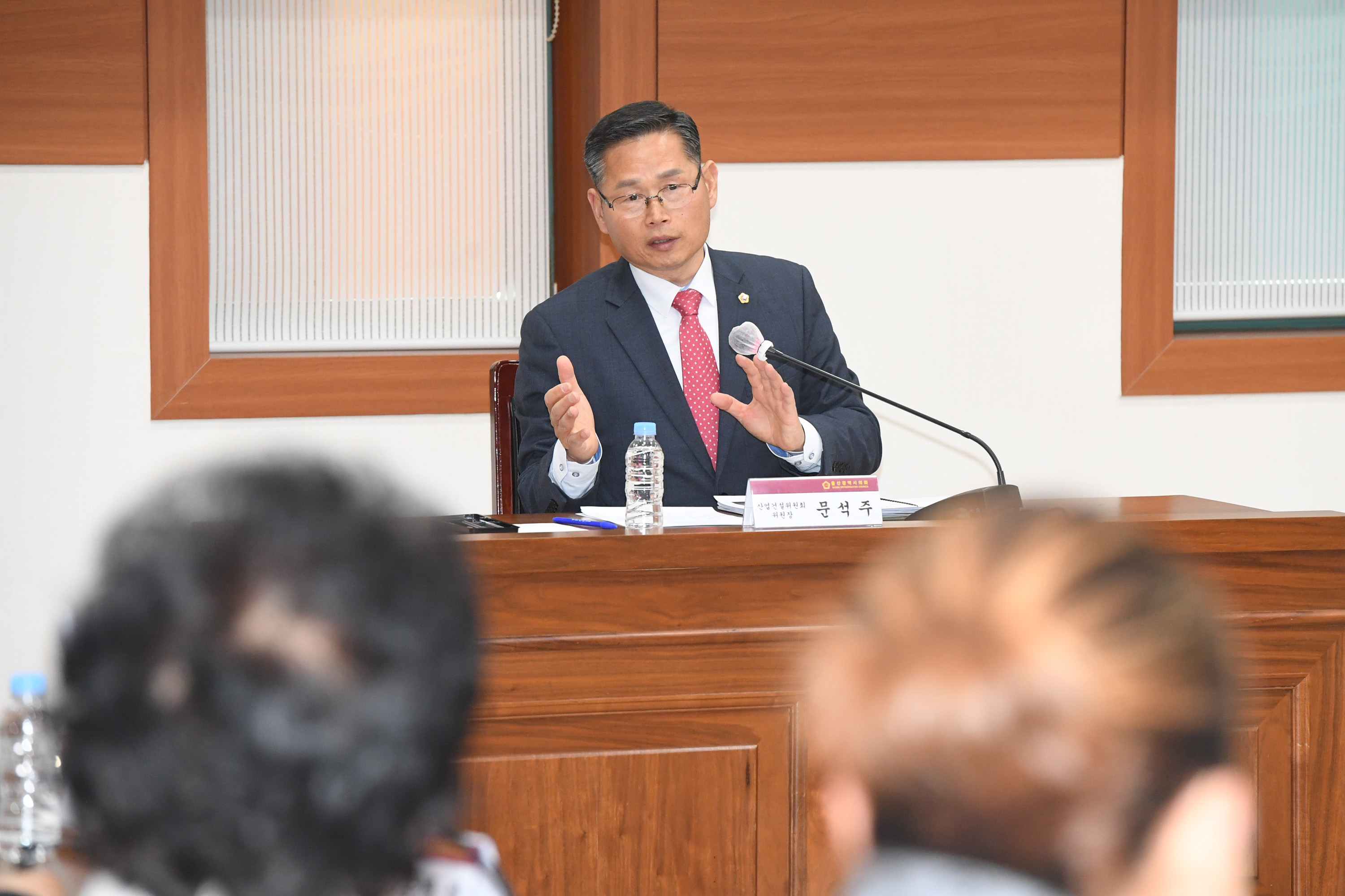 문석주 산업건설위원회 위원장, 이예로 소음방지 대책 주민 간담회9