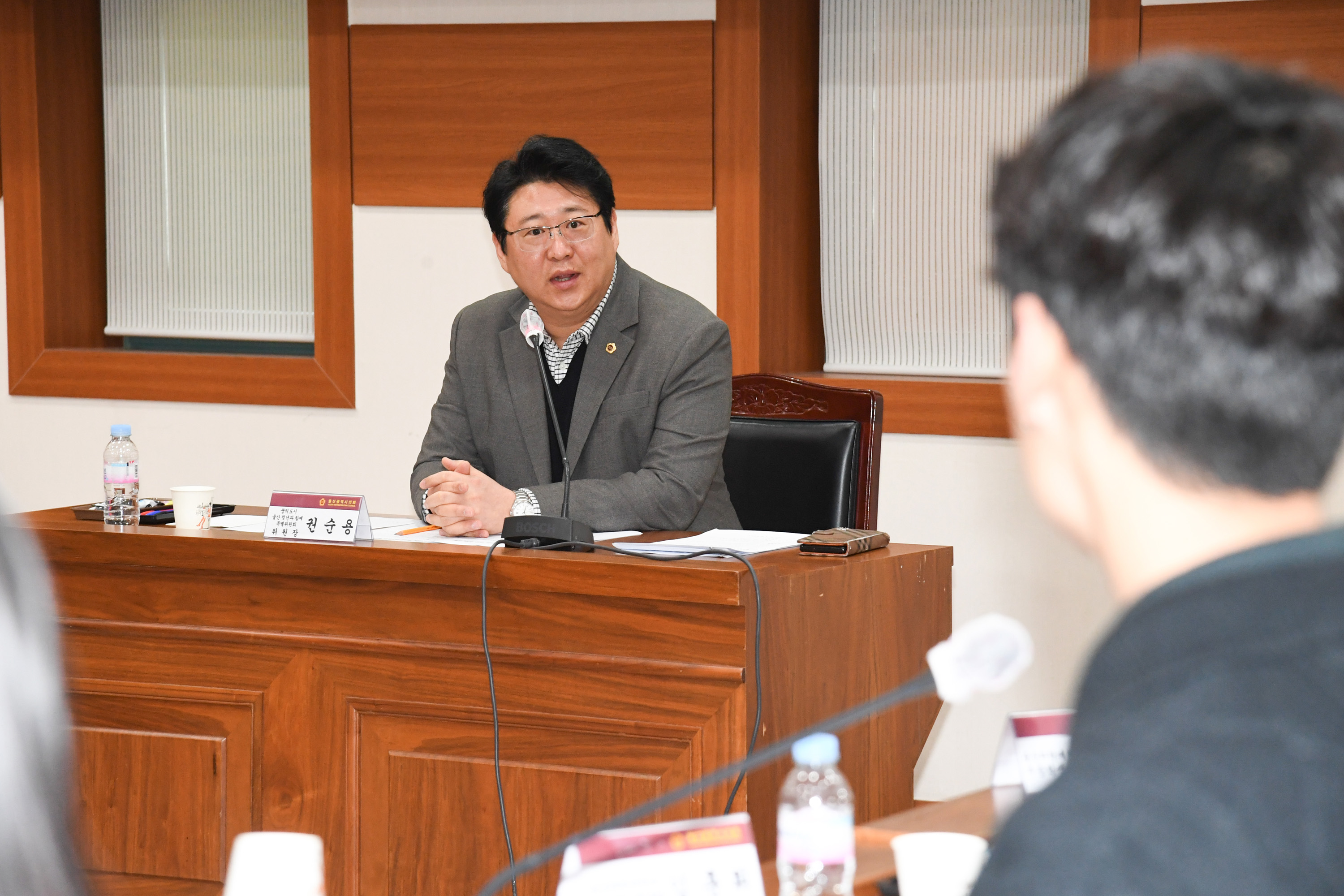 권순용 의원, 지방 대학 발전과 대학 문화활성화를 위한 간담회7