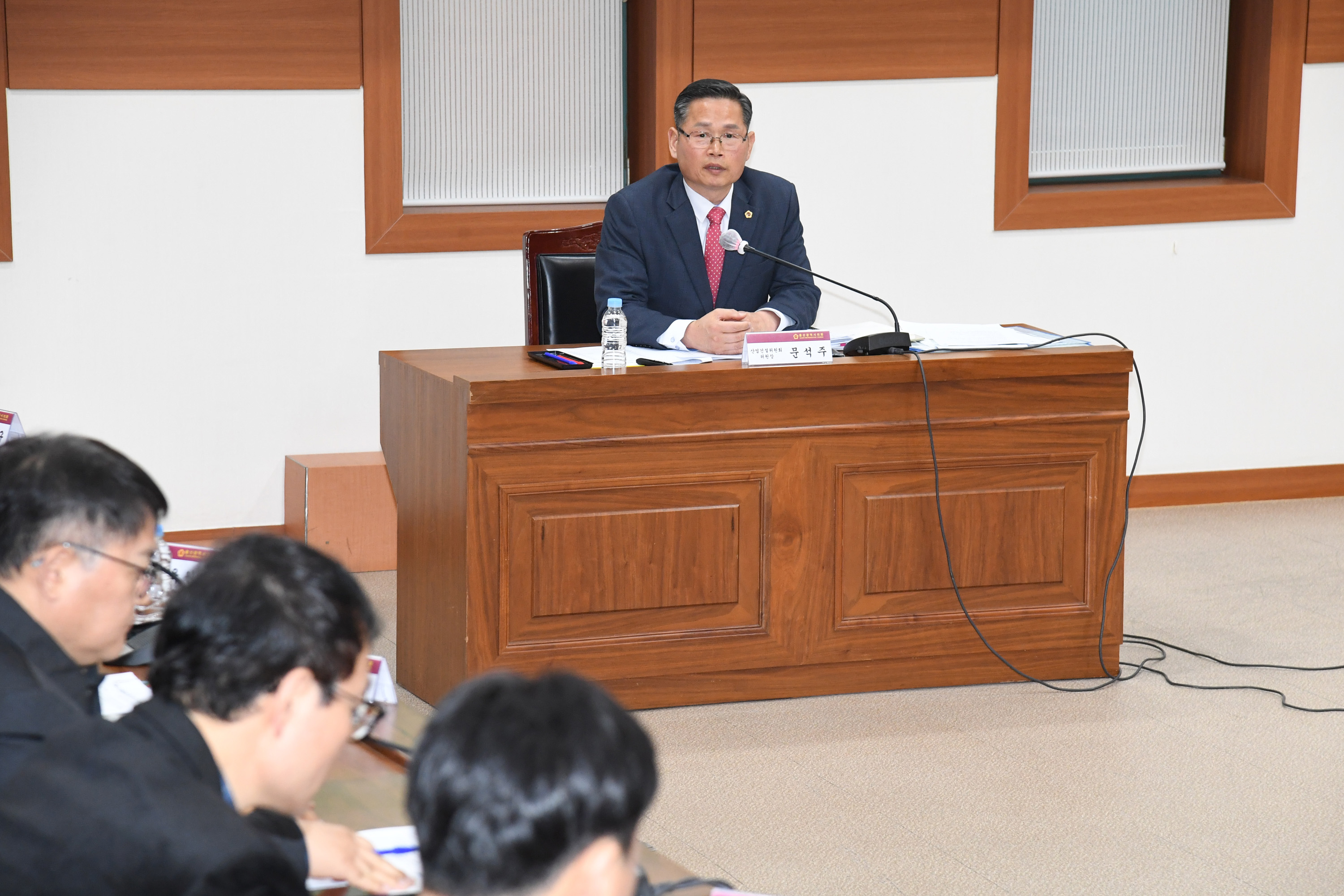 문석주 산업건설위원장, 이화중 안전한 통학로 환경조성을 위한 주민간담회9