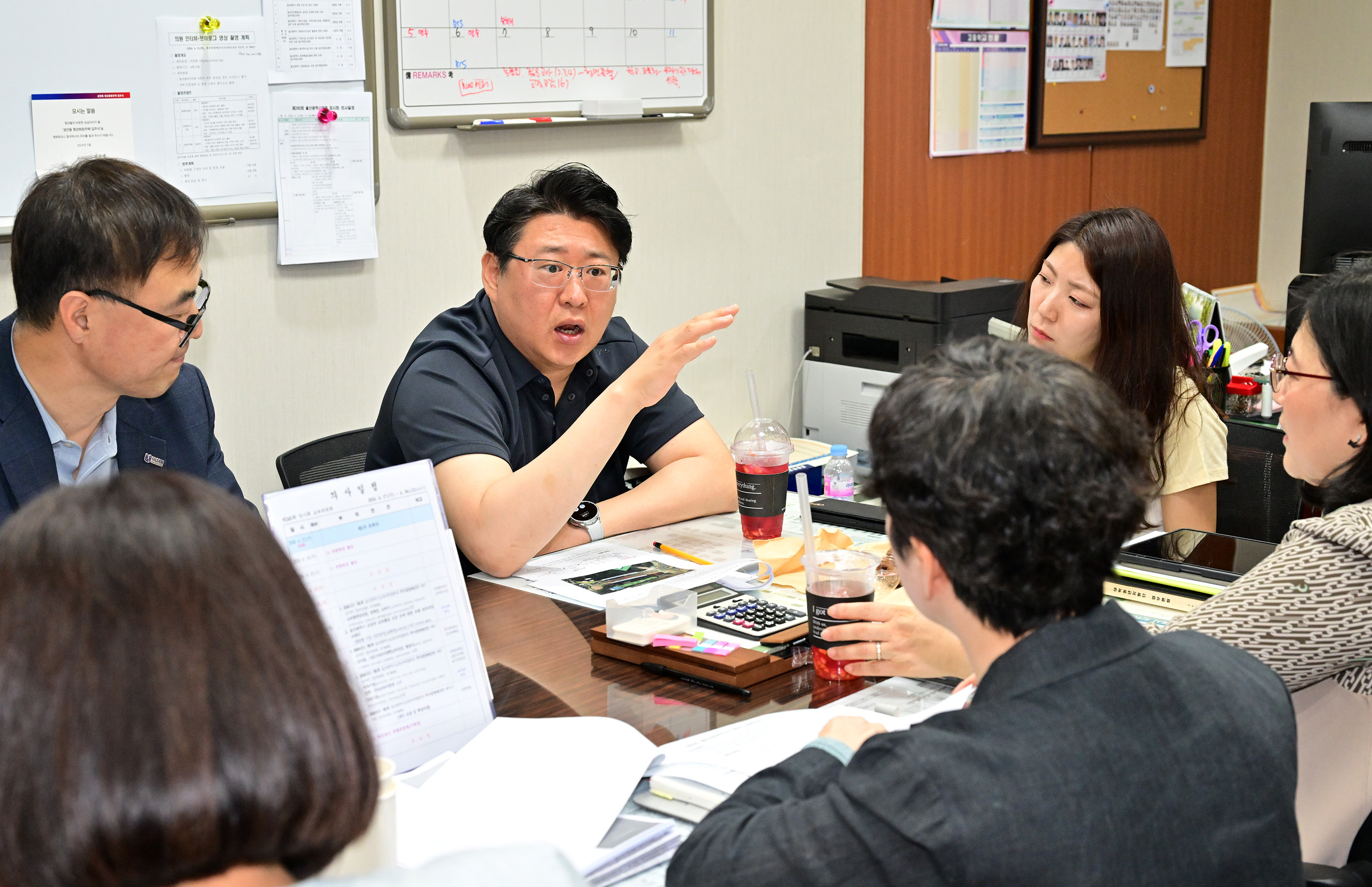 권순용 위원장, 24년 청년주간행사 및 울산과학대-연암공대 연합대학 글로컬대학 관련 업무보고3