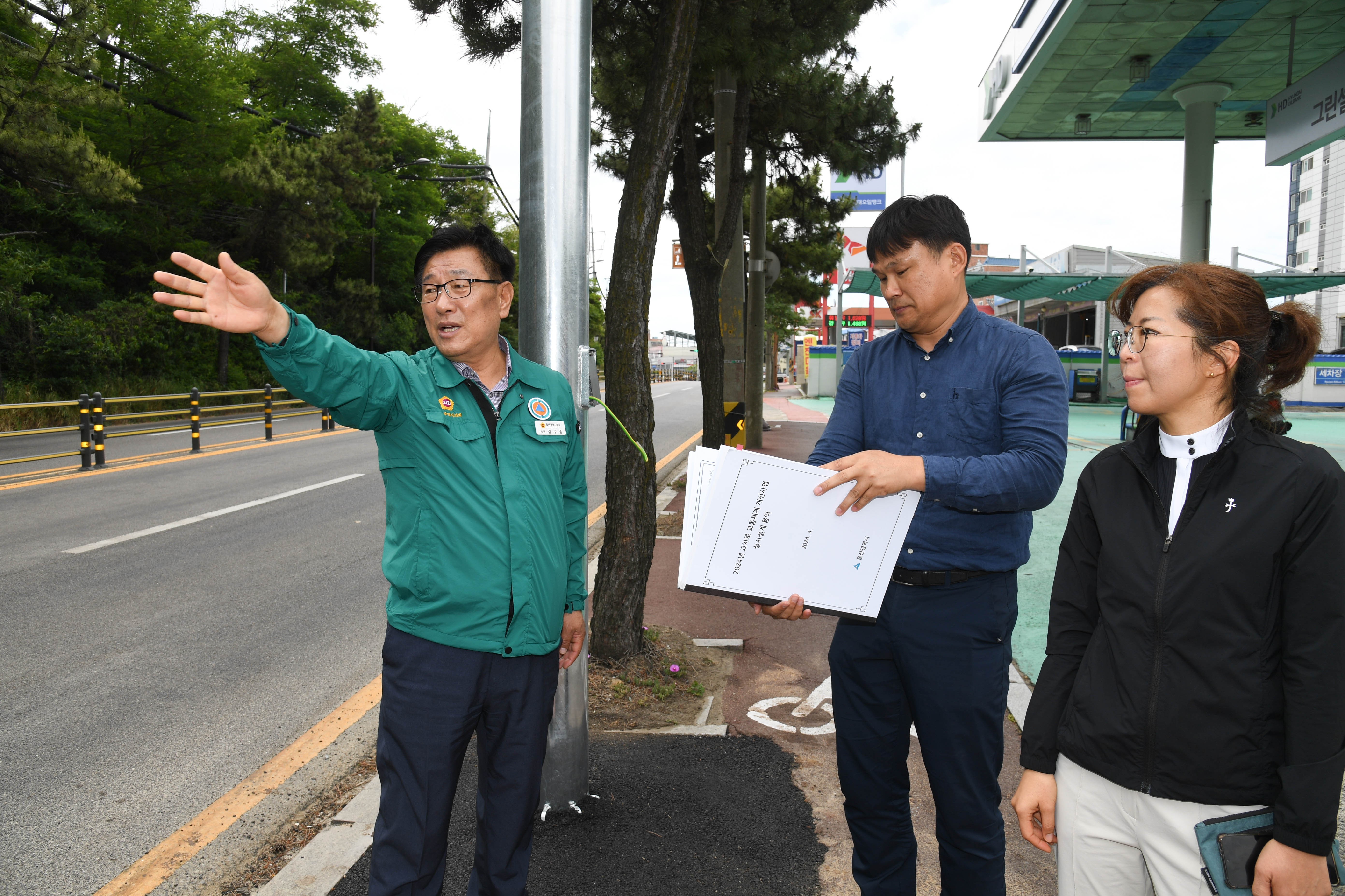 김수종 의원, 문현삼거리 교통체증 해소 관련 현장점검5