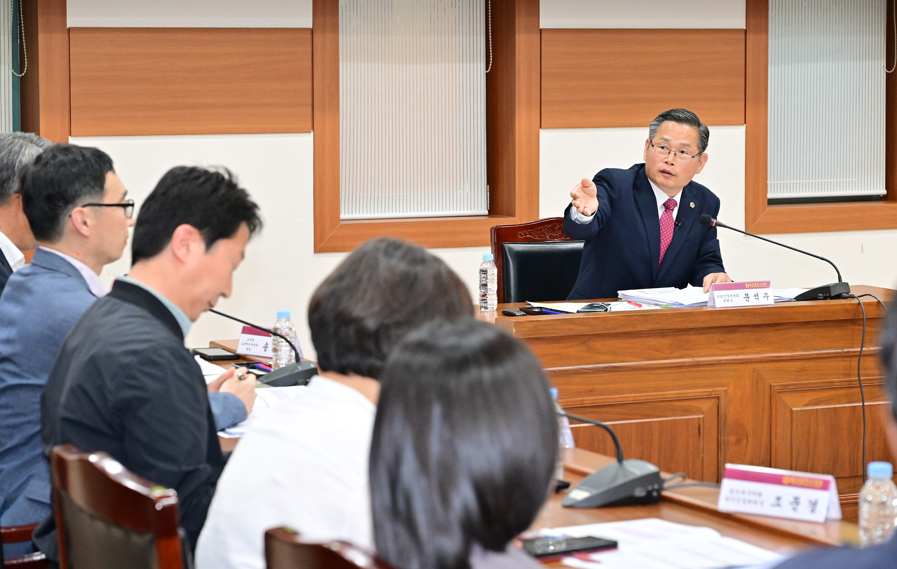 문석주 산업건설위원장, 북구 농소지역 중·고등학교 신설 및 이전 간담회3