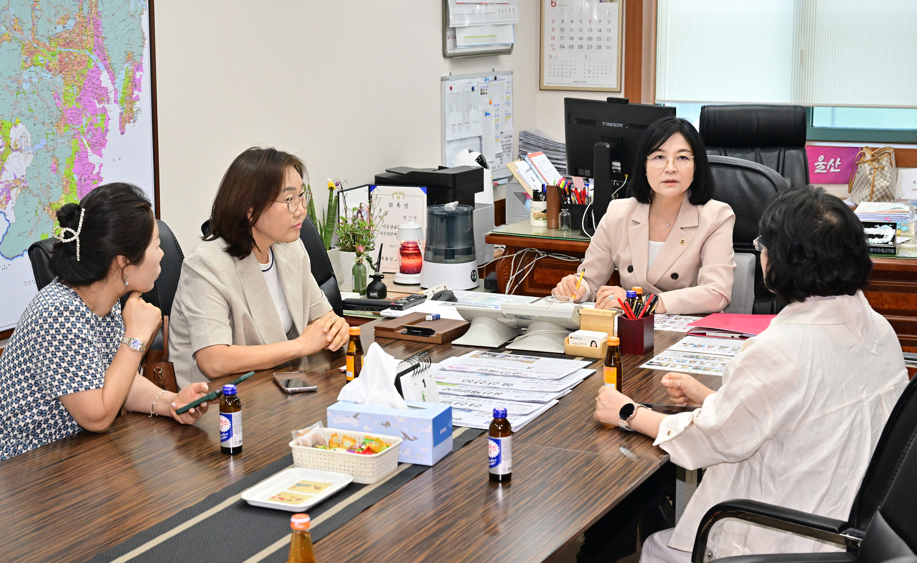 천미경 운영위원장, 유보통합 관련 울산사립유치원연합회의 의견 청취5