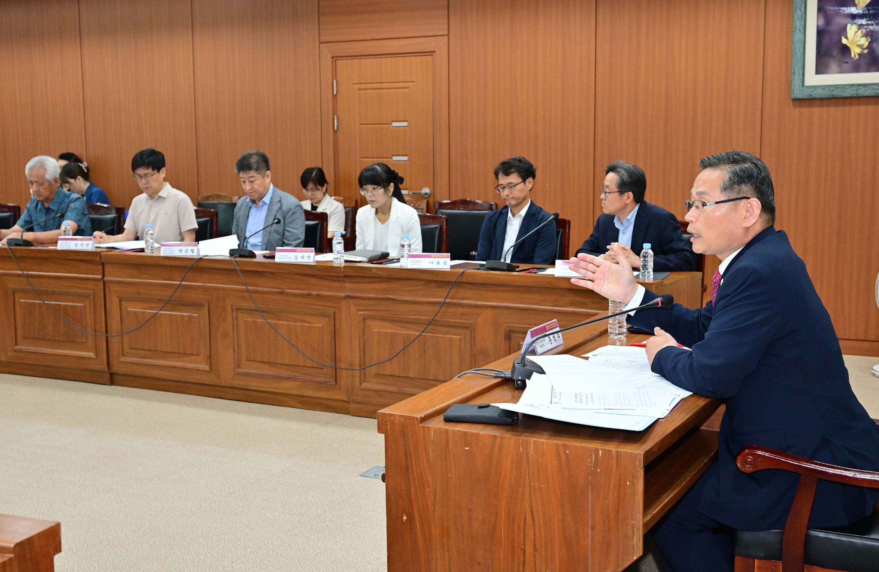 문석주 산업건설위원장, 가대IC~강동IC 구간 도로 추진 간담회5