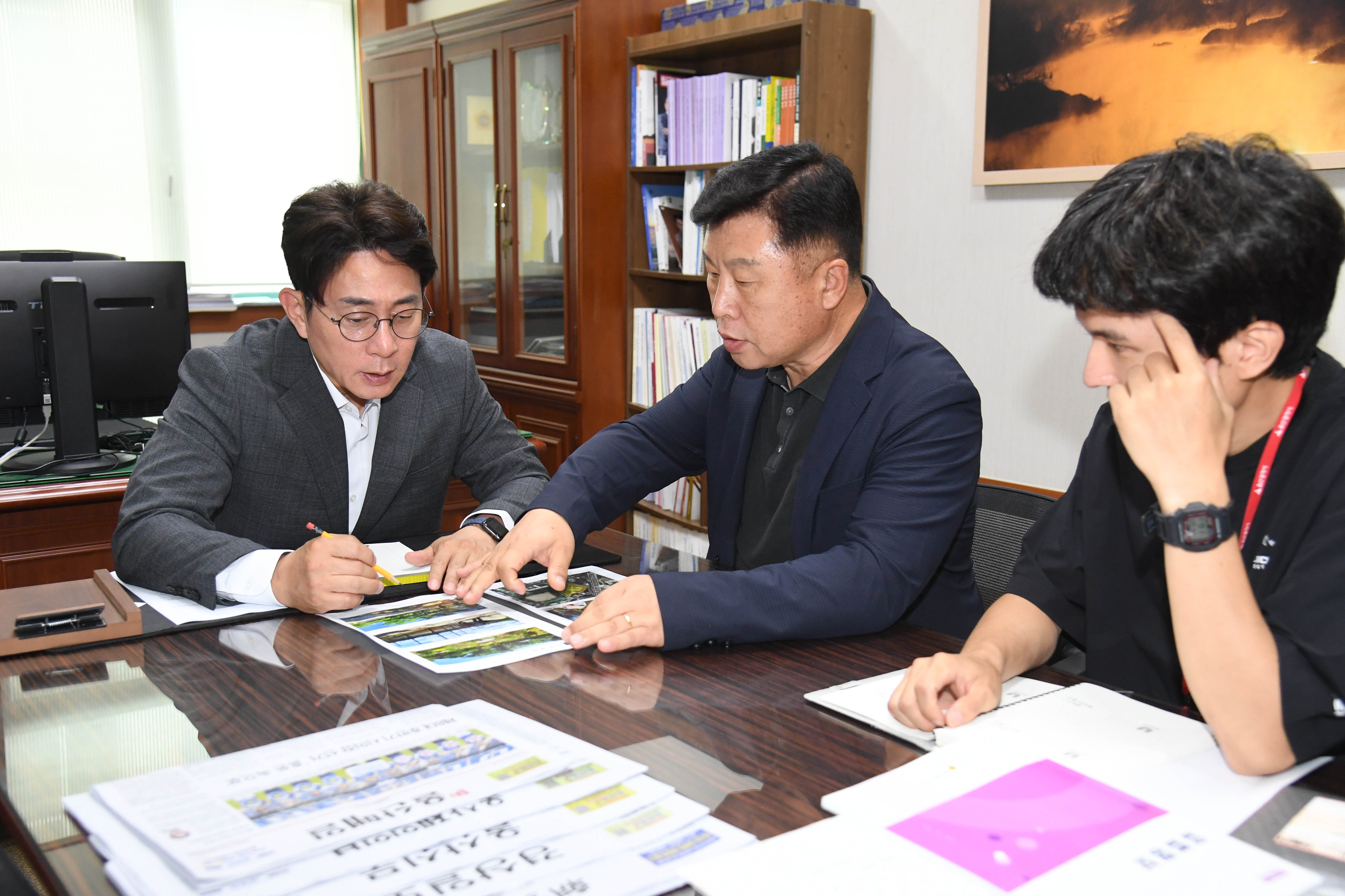 방인섭 환경복지부위원장, 무거배수지 부지 활용방안에 대한 의견 청취2