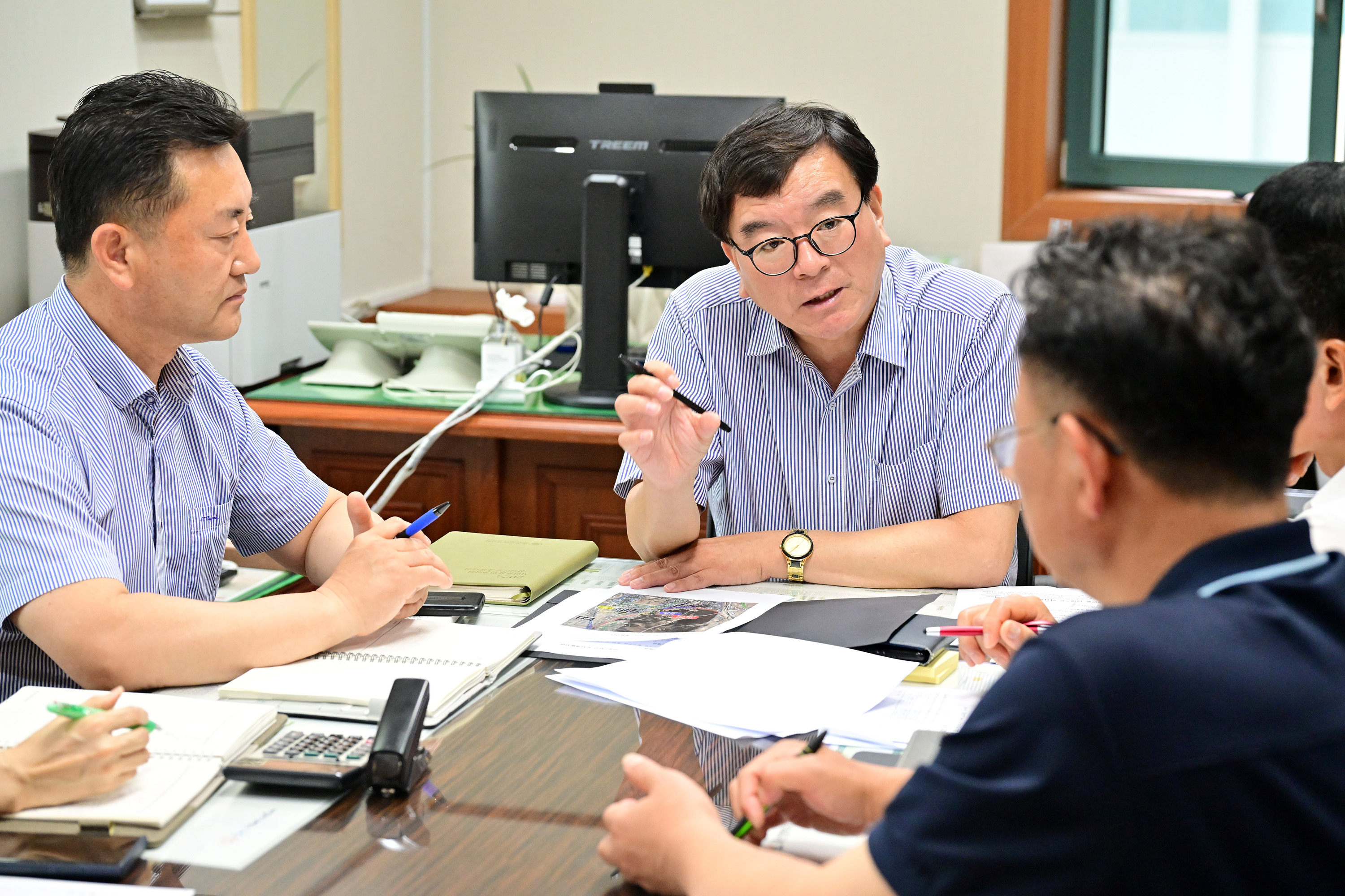 홍성우 의원, 송대지구 도시개발사업 추진 및 교동2지구 도시개발구역 지정 관련 업무협의3