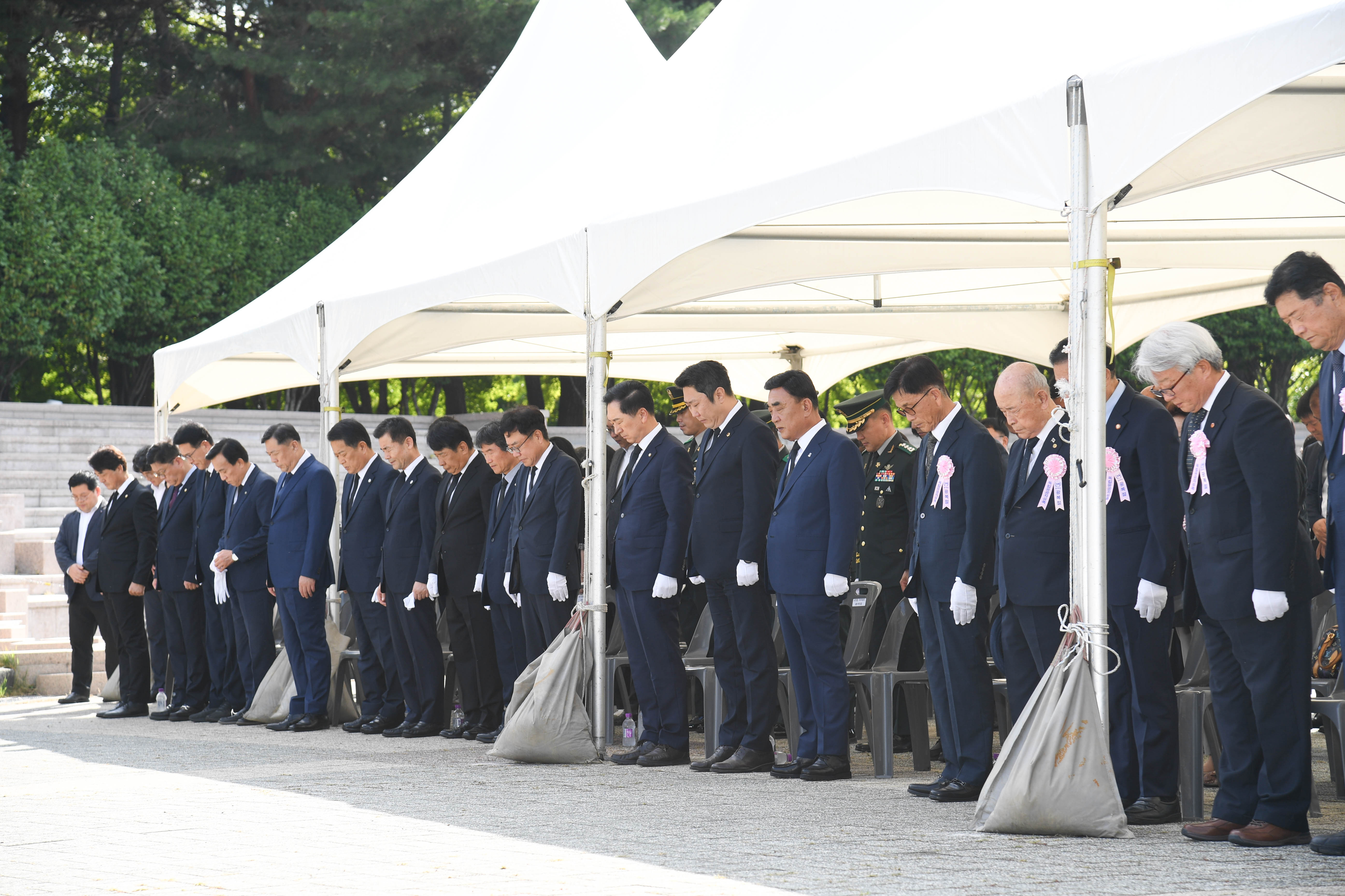 울산항일독립운동기념탑 참배 및 박상진 의사 동상 제막식4