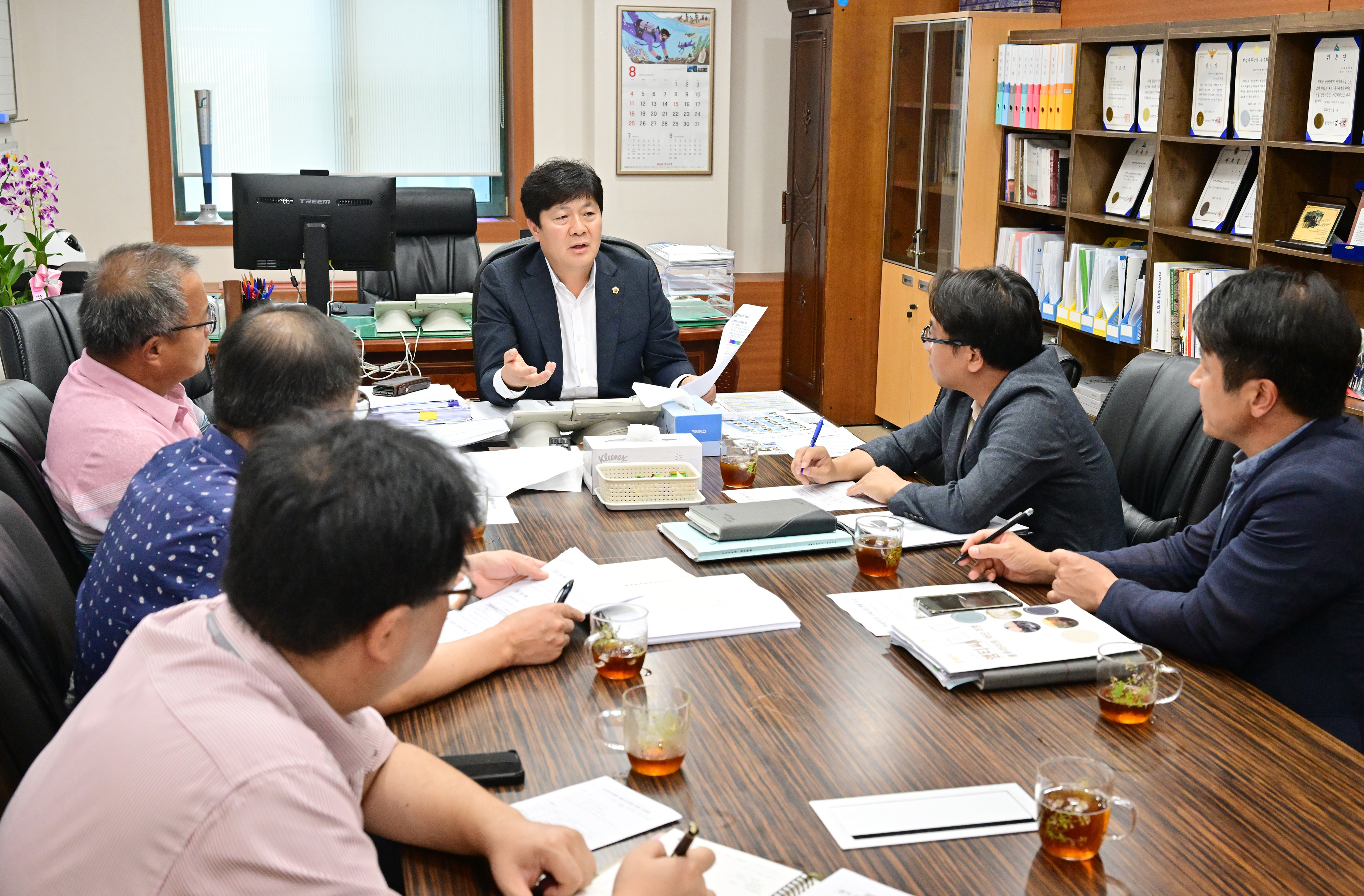 공진혁 운영위원장, 전국한우협회 울산시지회 임원 간담회3