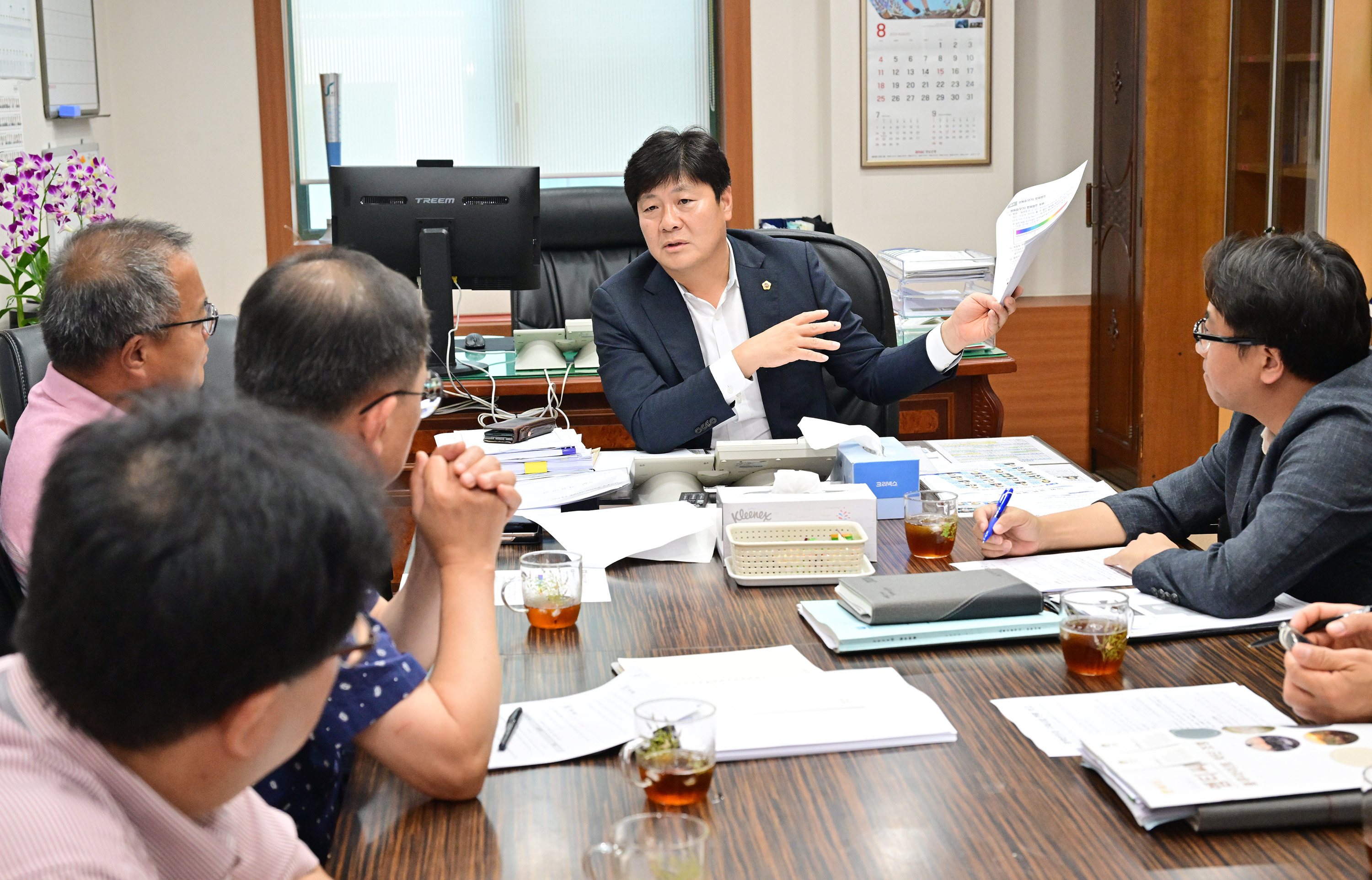 공진혁 운영위원장, 전국한우협회 울산시지회 임원 간담회6