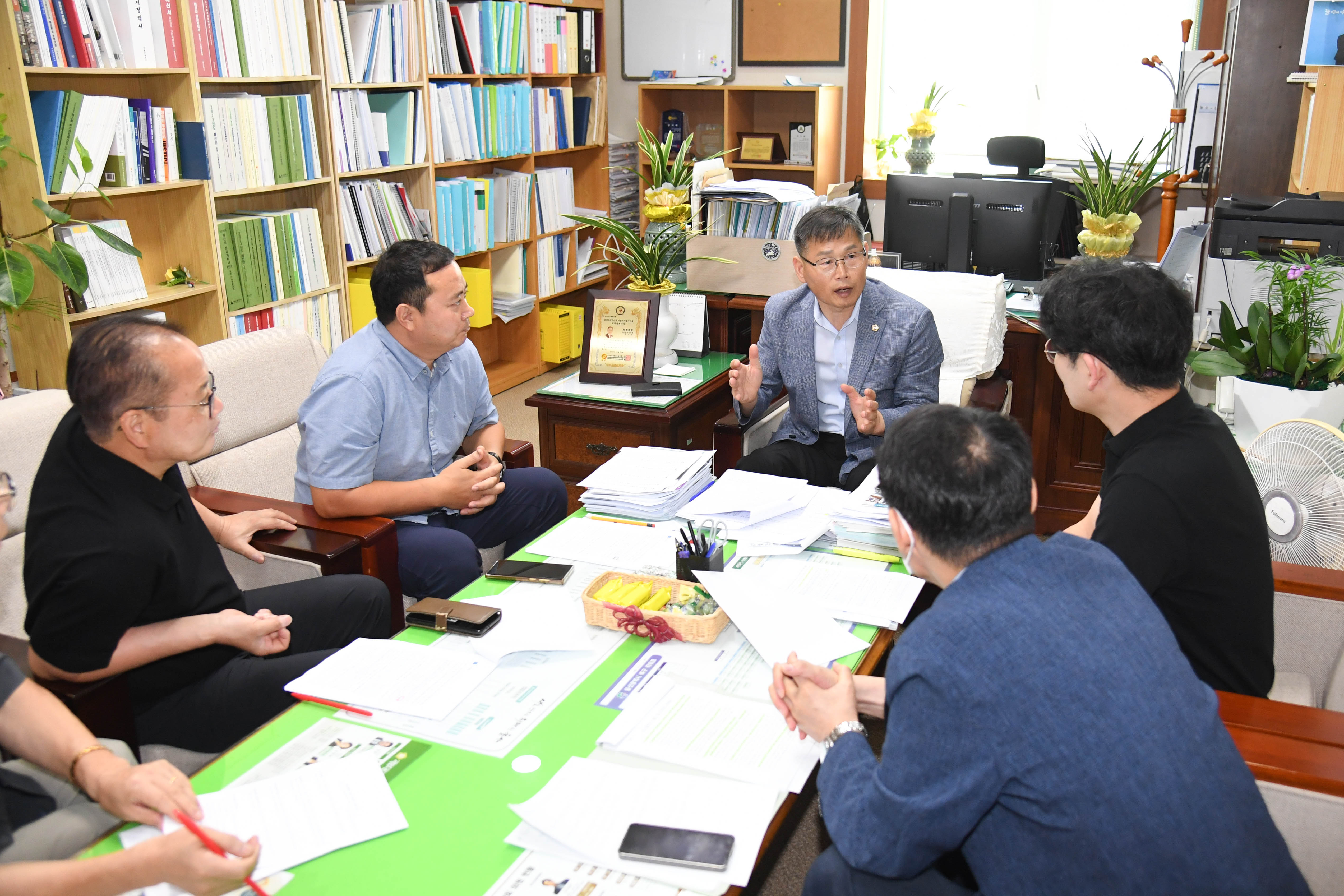 문석주 의원, 울산광역시 방폭 안전관리 지원 관련 업무보고1