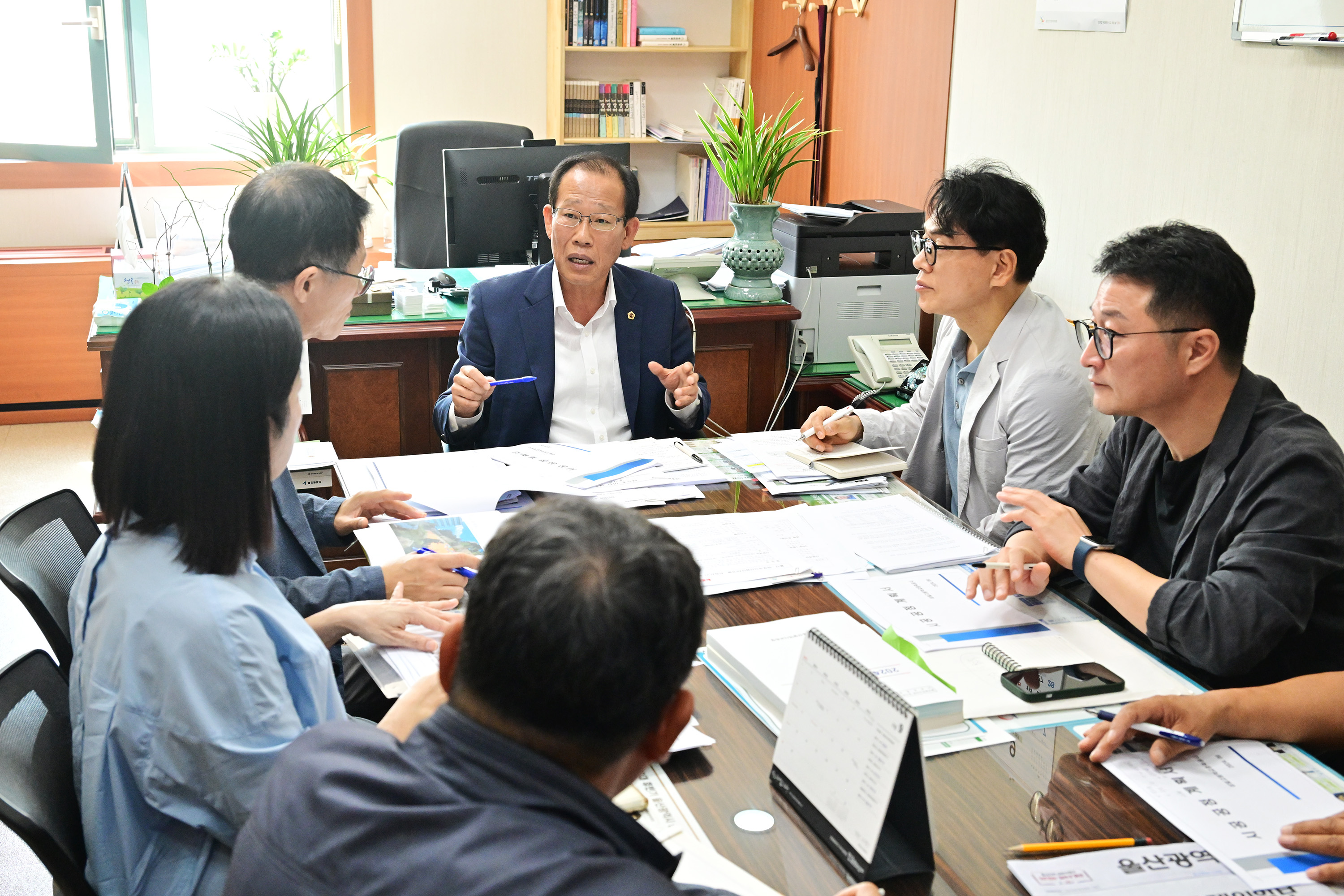 강대길 의원, 삼일고등학교 개교 방안 논의 간담회4