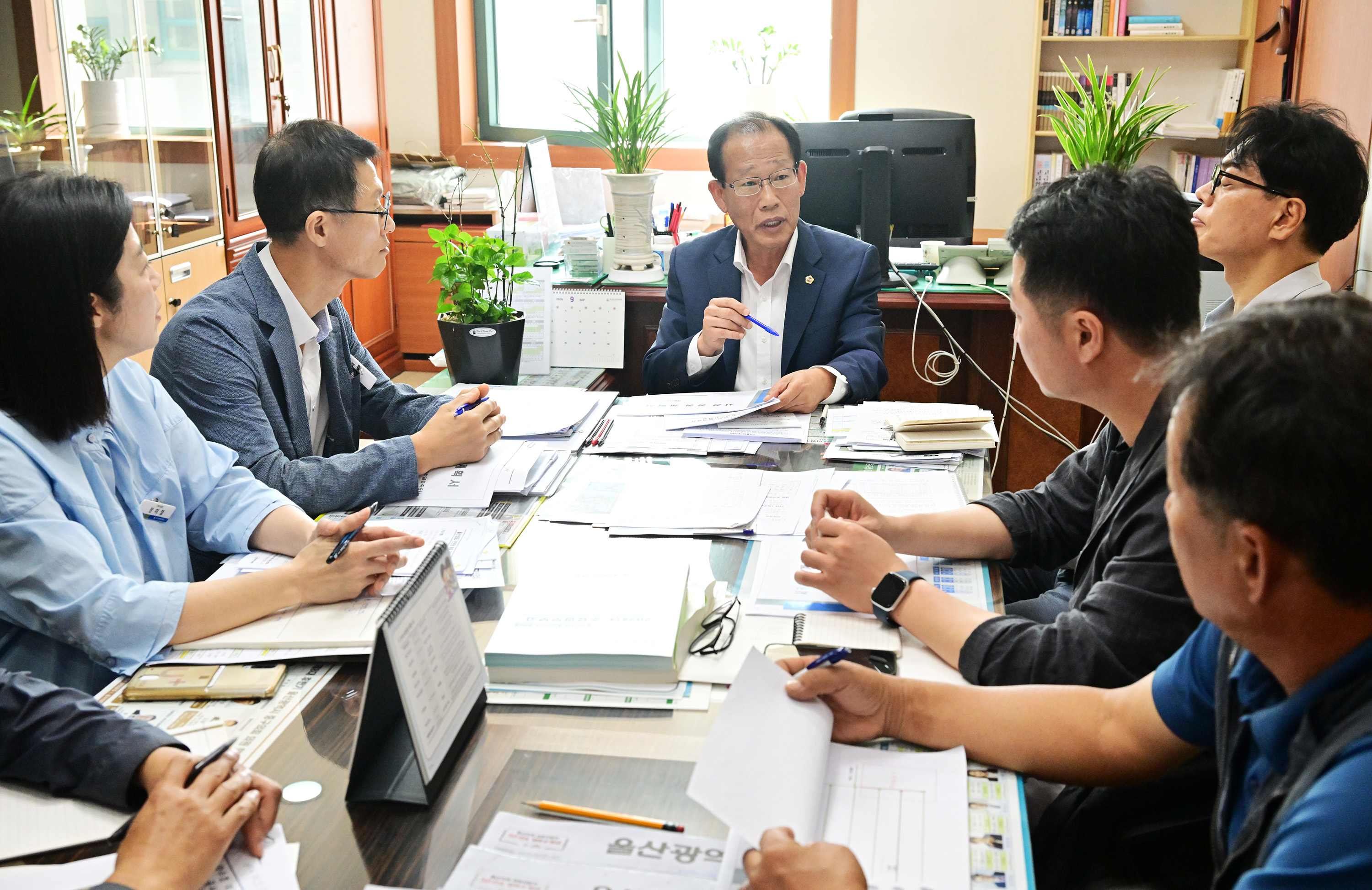 강대길 의원, 삼일고등학교 개교 방안 논의 간담회7