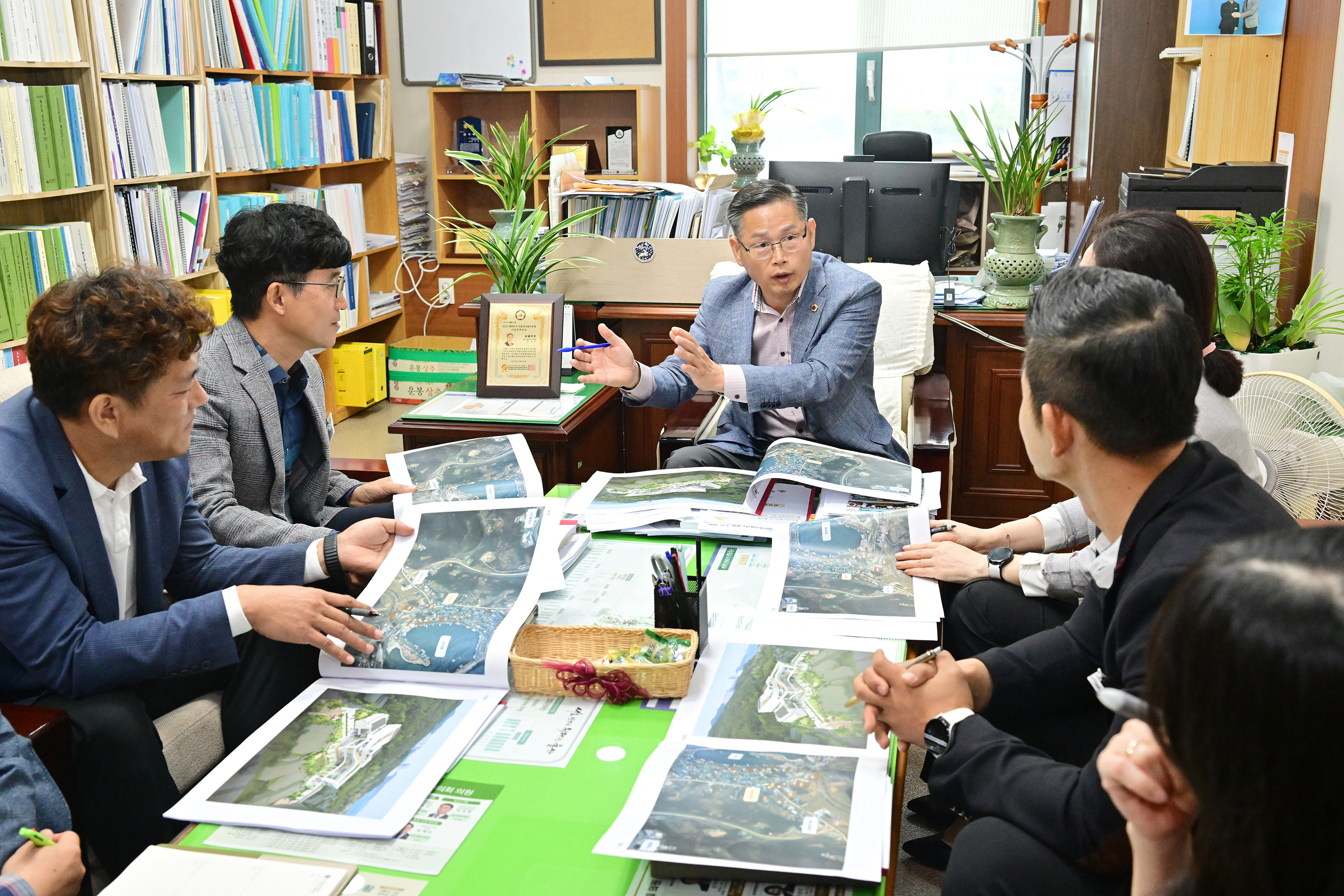 문석주 의원, 울산미래교육관 공간구성 및 교육프로그램 관련 업무협의2