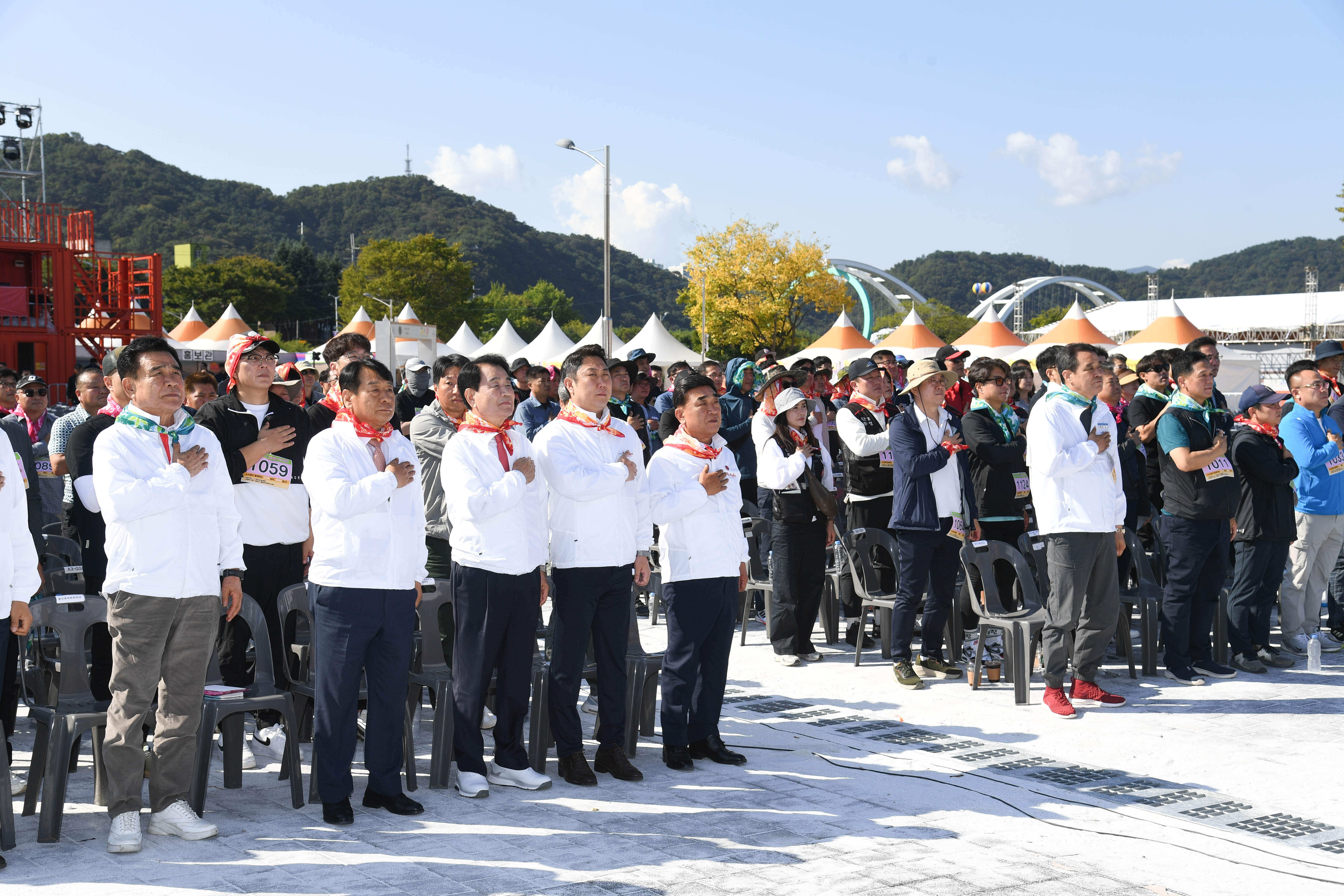 2024 울산공업축제 연계 노사민정 한마음 걷기대회 개막식2