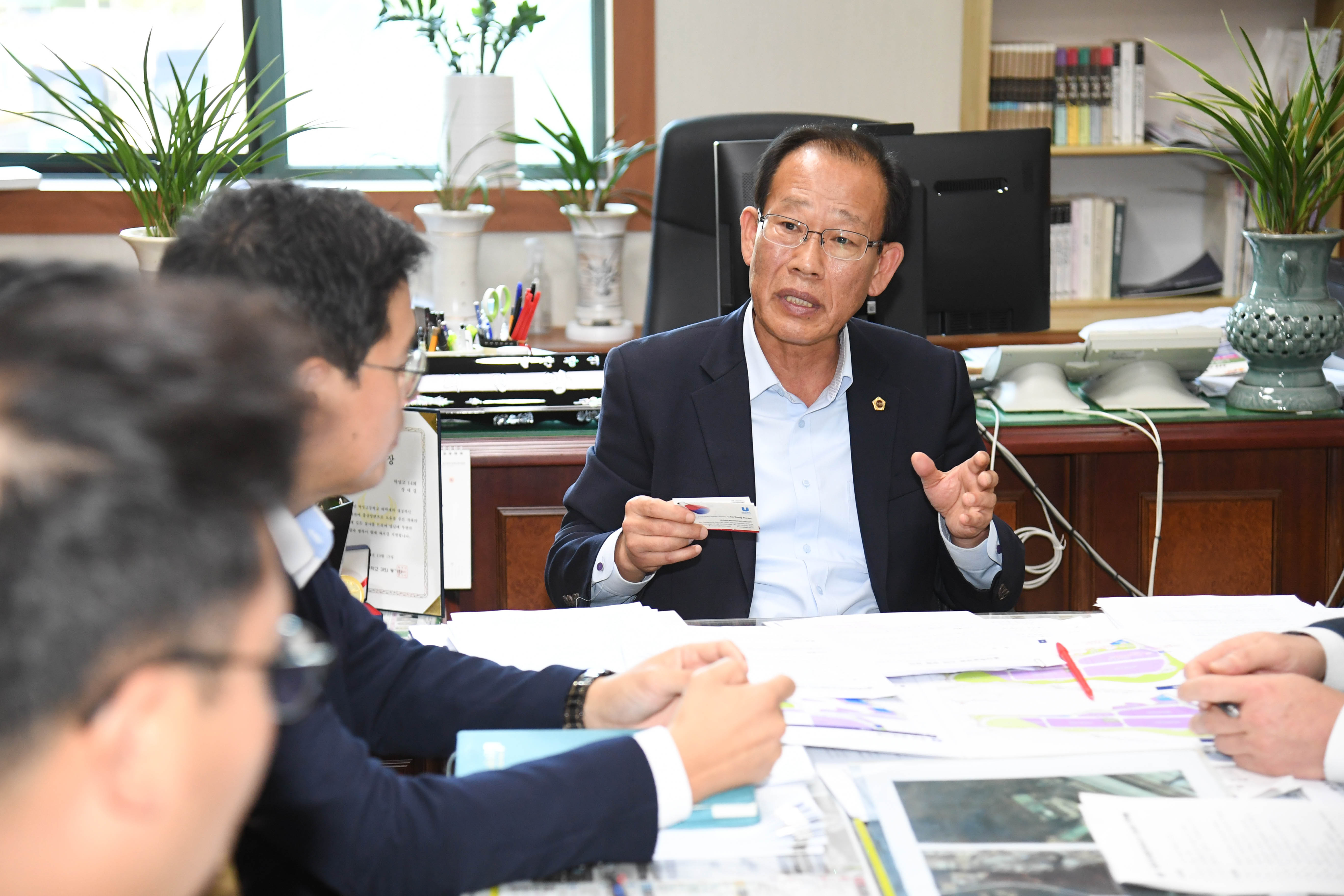 강대길 의원, 울산미포국가산업단지 미포지구 조성 현황 청취 간담회7