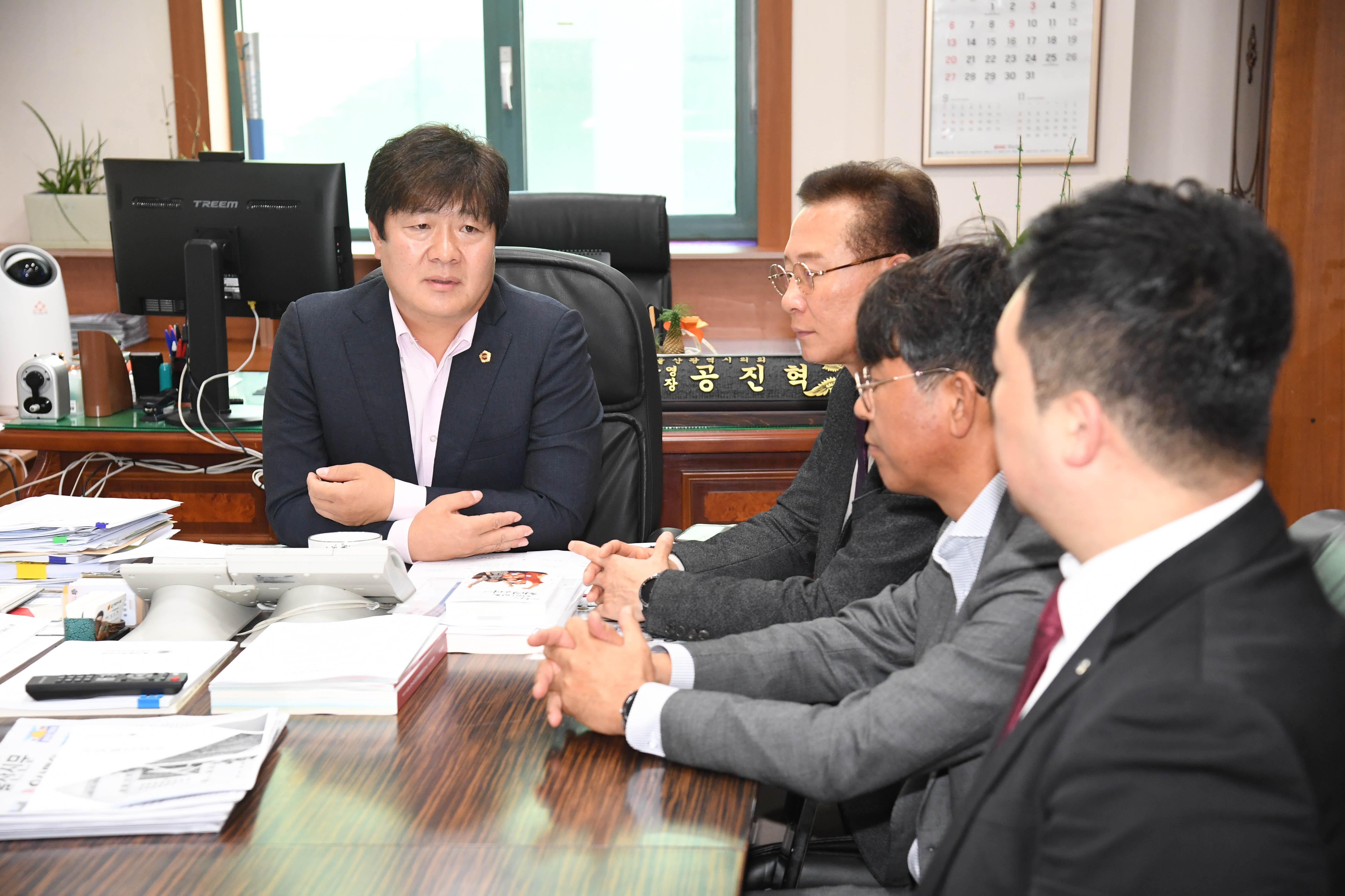 공진혁 의회운영위원장, 울산 청년자원봉사 대축제 추진위원회 간담회7