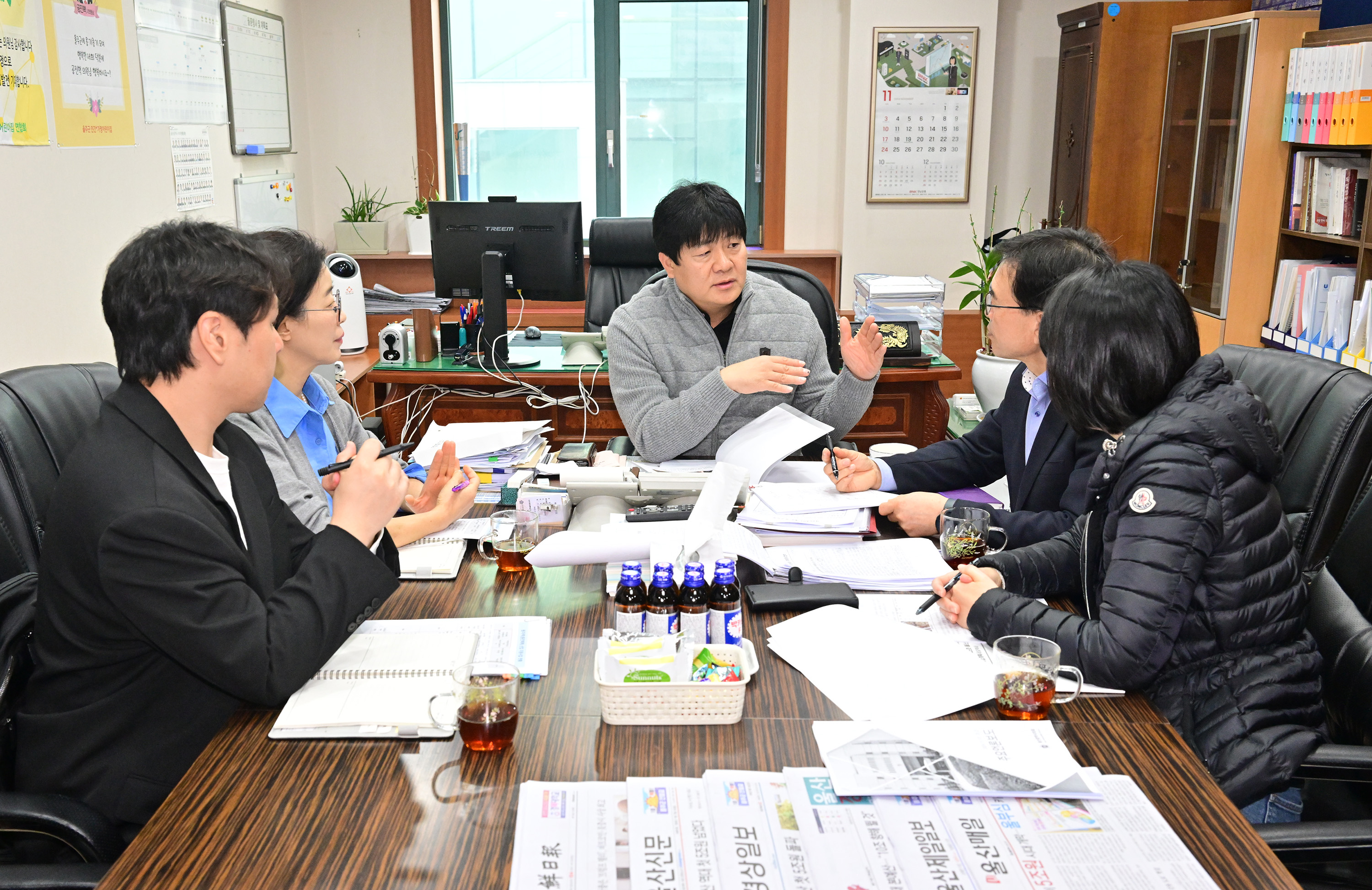 공진혁 의회운영위원장, 울산국가산단 지하 배관 통합안전관리주체 적절성 협의1