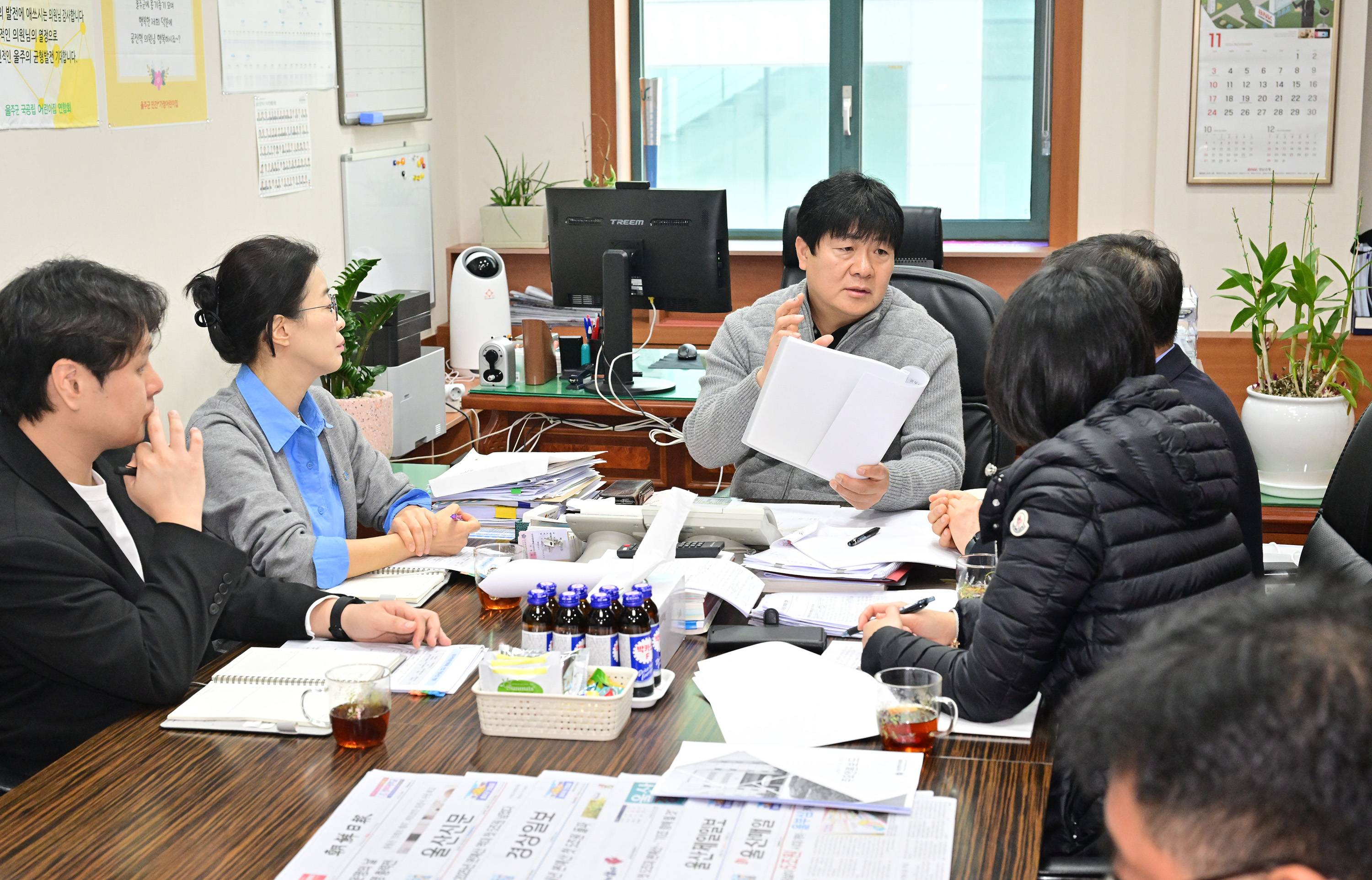 공진혁 의회운영위원장, 울산국가산단 지하 배관 통합안전관리주체 적절성 협의3