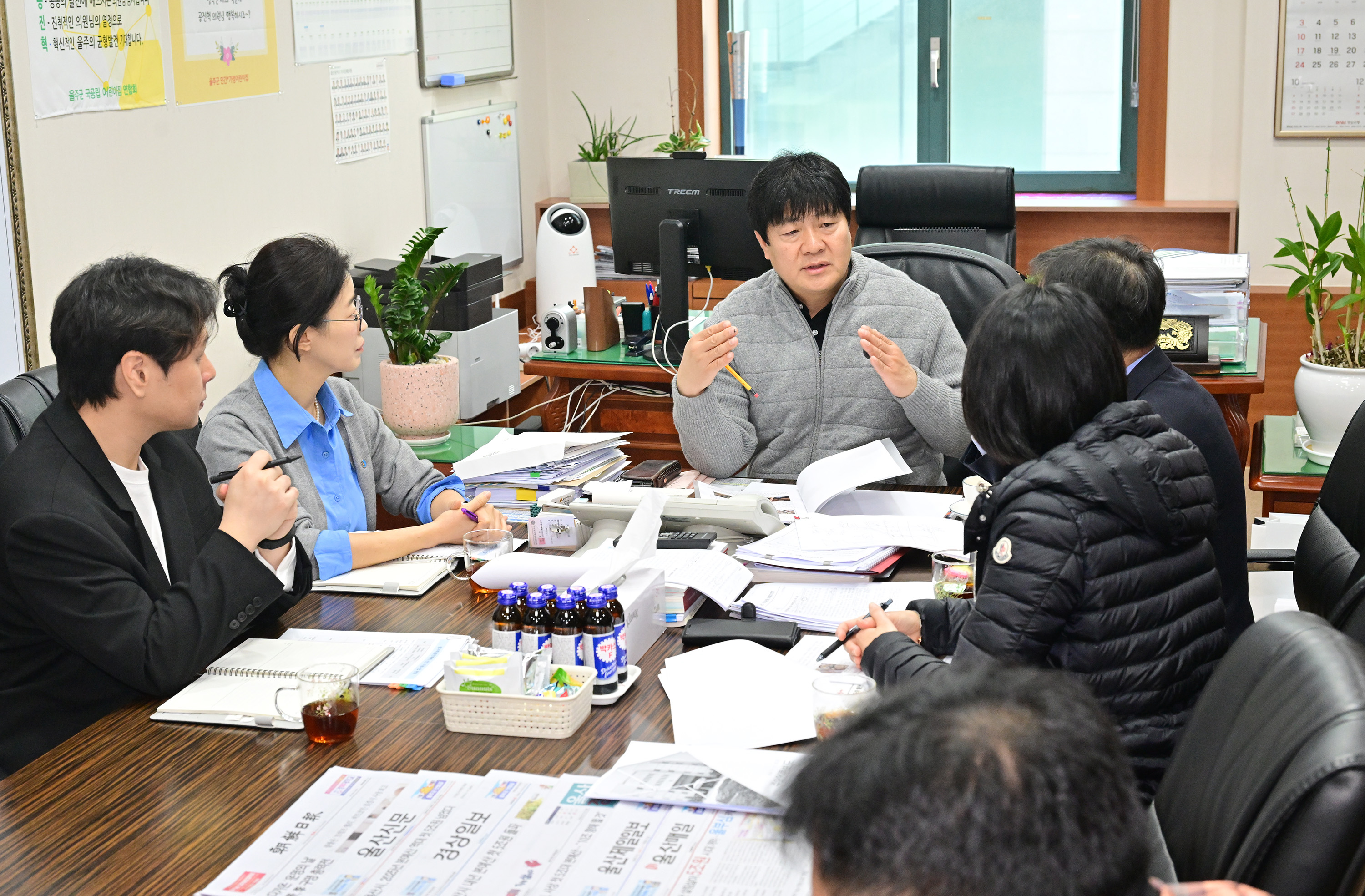 공진혁 의회운영위원장, 울산국가산단 지하 배관 통합안전관리주체 적절성 협의6