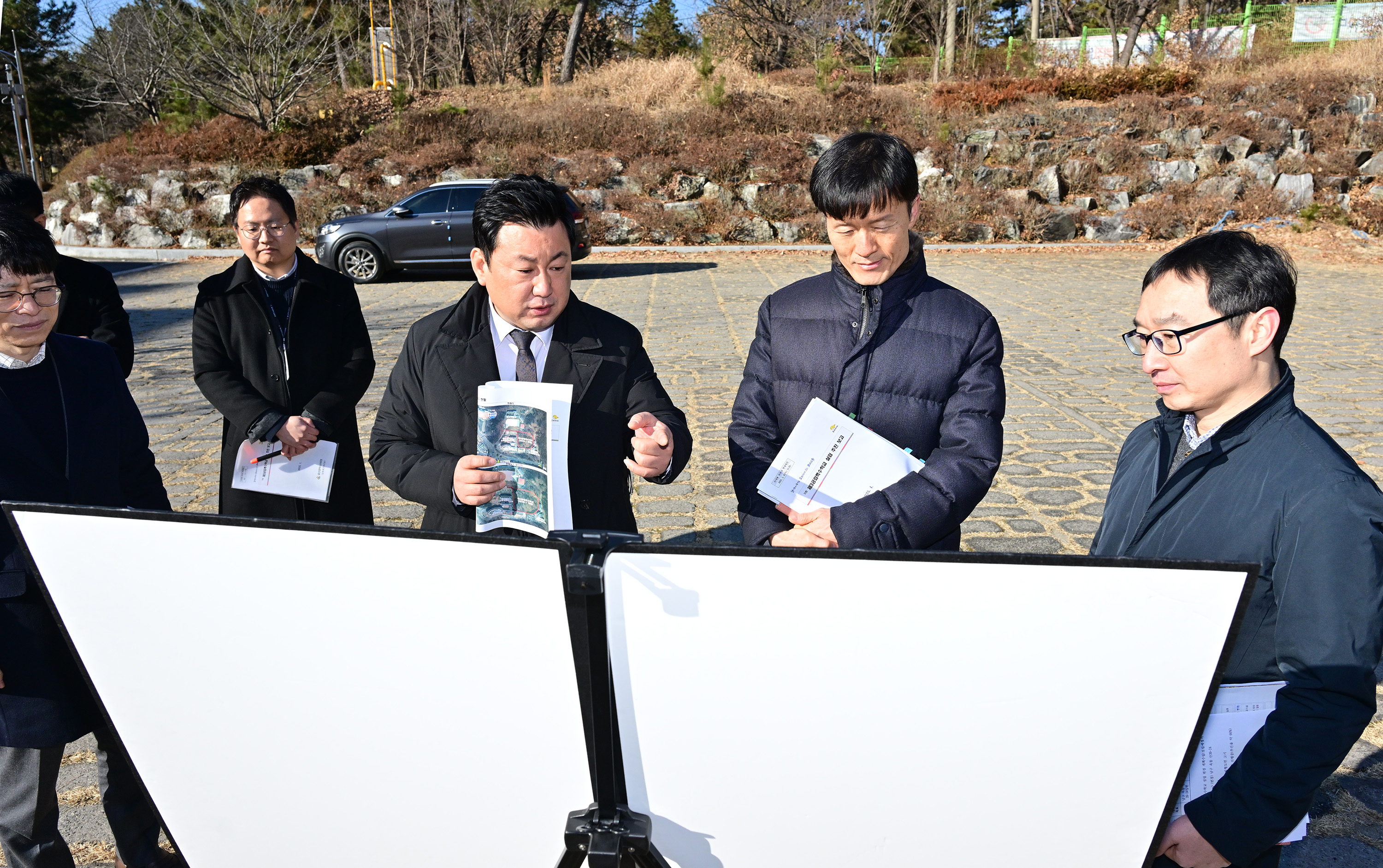 안대룡 교육위원장, 옥동 제3공립 특수학교 설립 예정지 및 관내 특수학교 현장점검 4