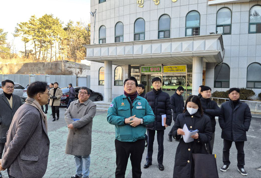 권순용 의원, 삼일고 재개교 및 삼산초 통학로 안전 확보 관련 현장점검8