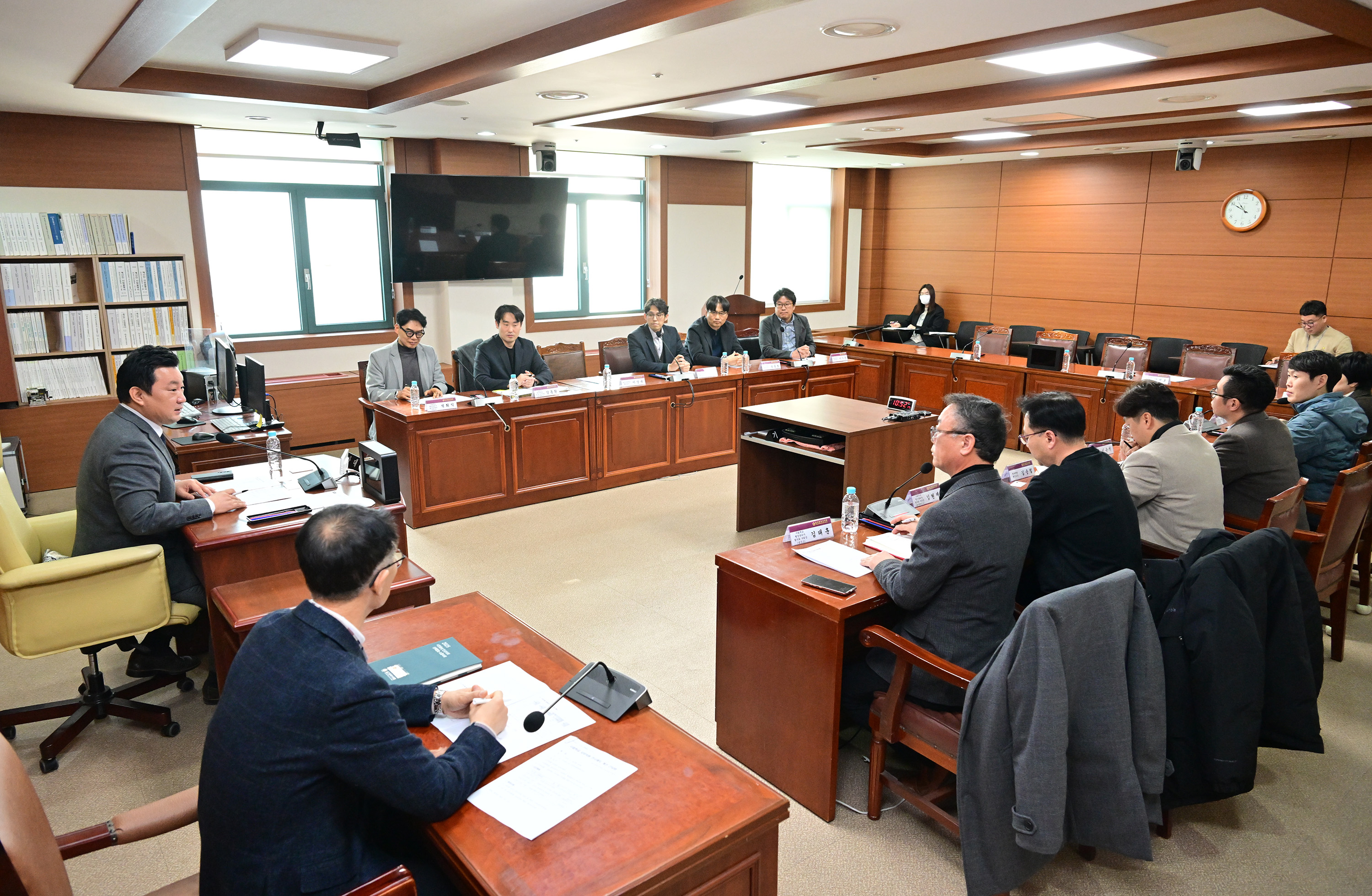 안대룡 교육위원장, 사립학교 사무직원 인사 운영 고충 간담회5