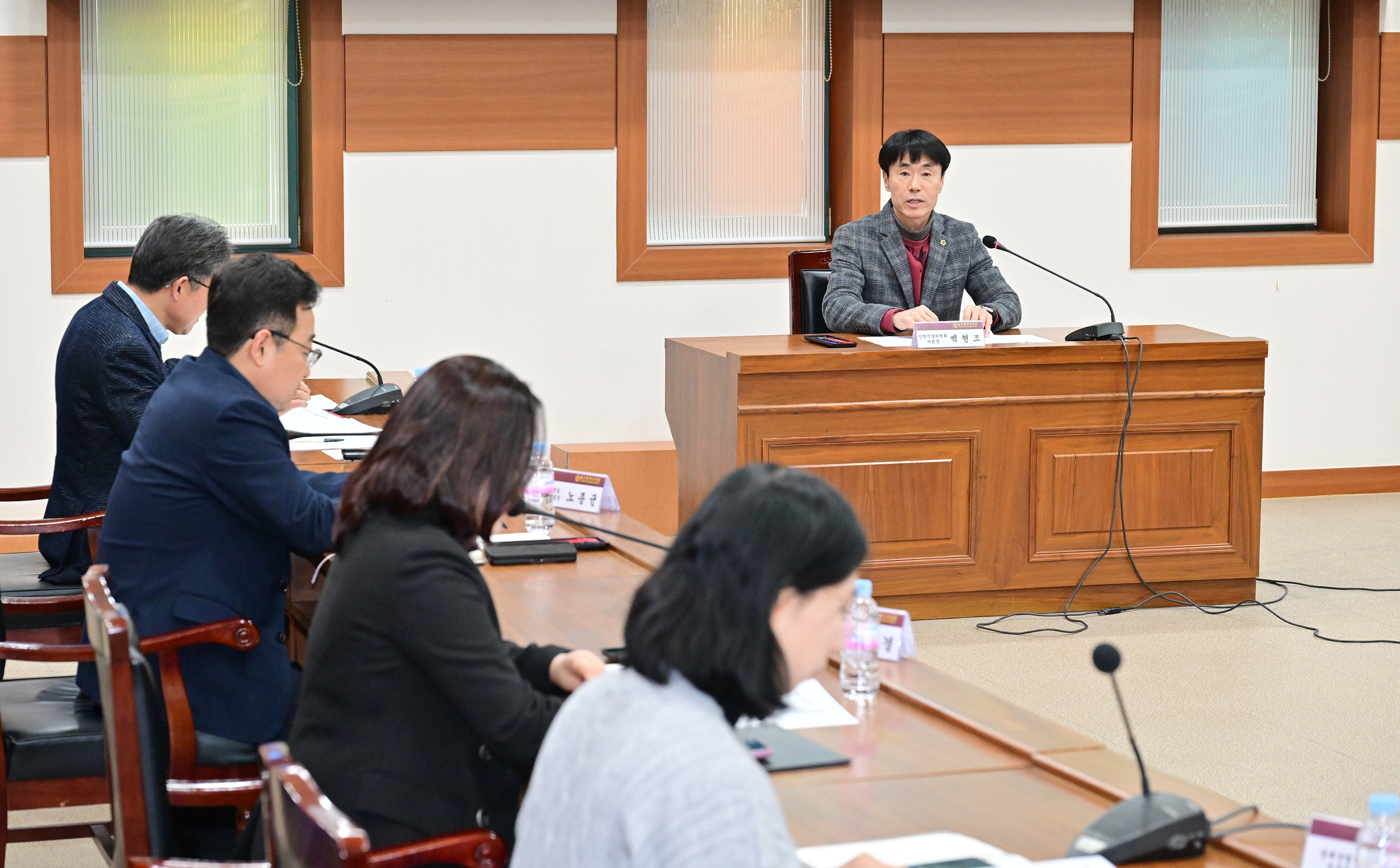 백현조 산업건설위원장, 외국인근로자 유치 및 정착을 위한 정책간담회3