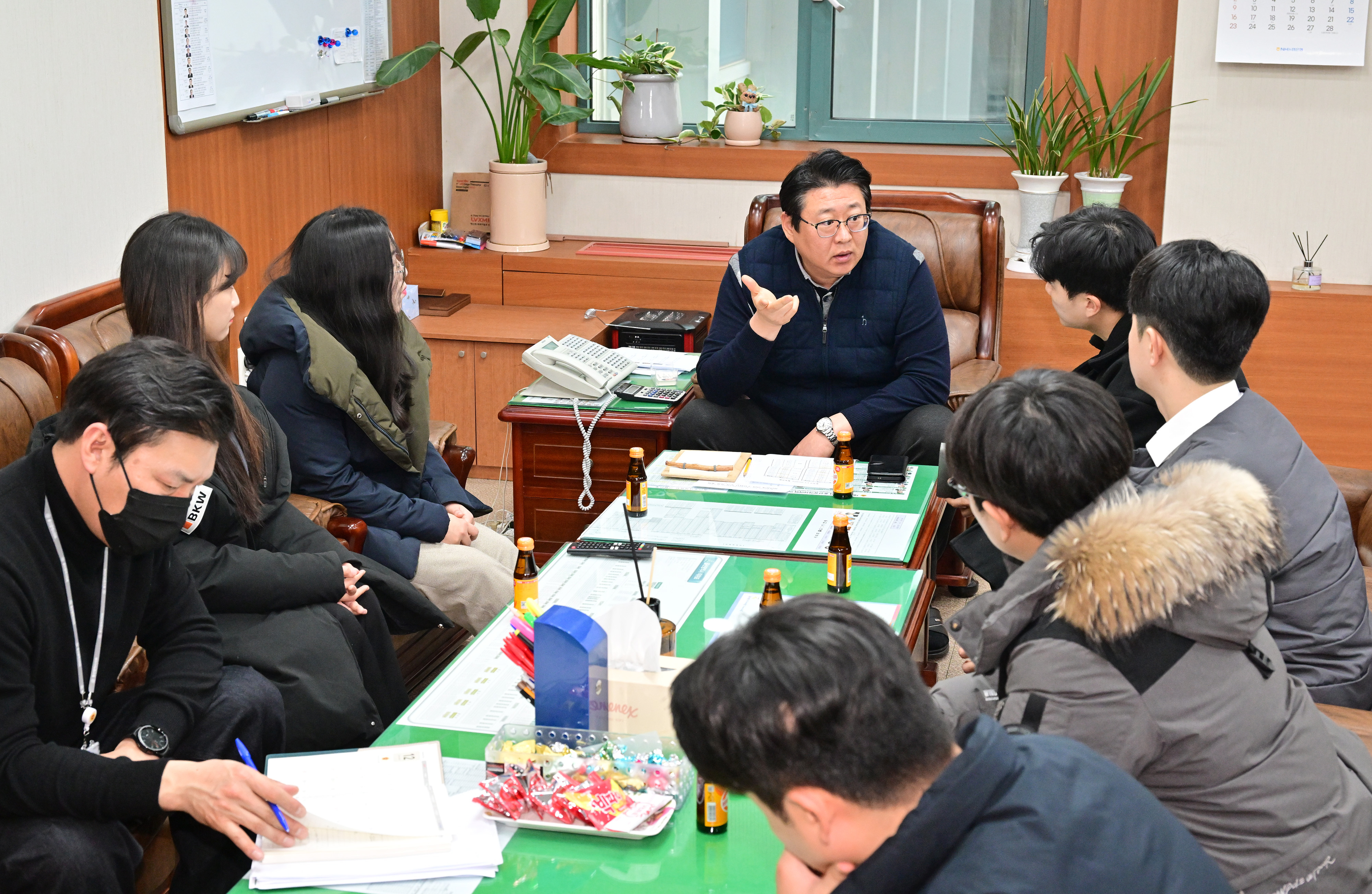 권순용 위원장, 울산청년네트워크 업무보고 청취2