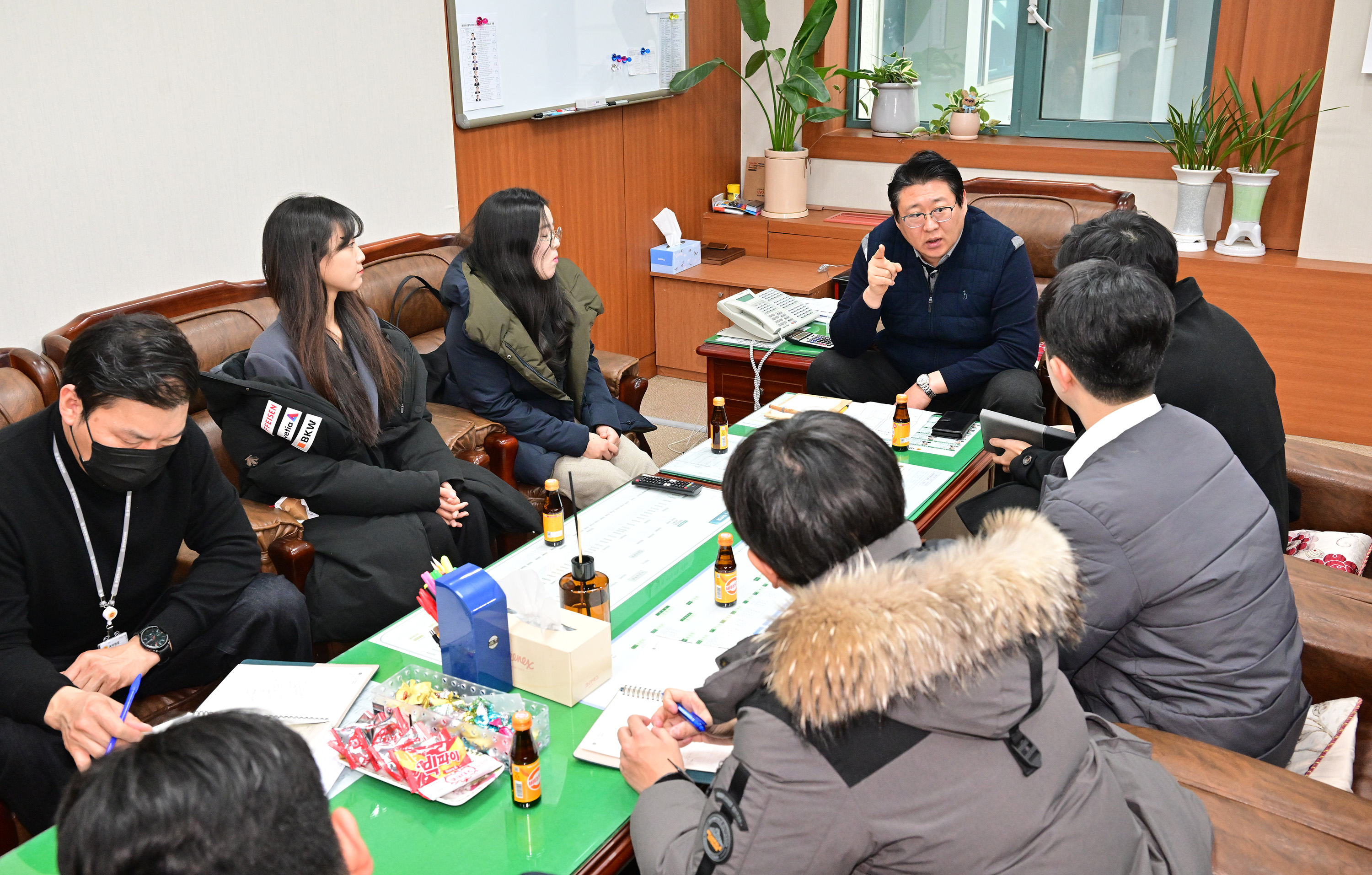 권순용 위원장, 울산청년네트워크 업무보고 청취3