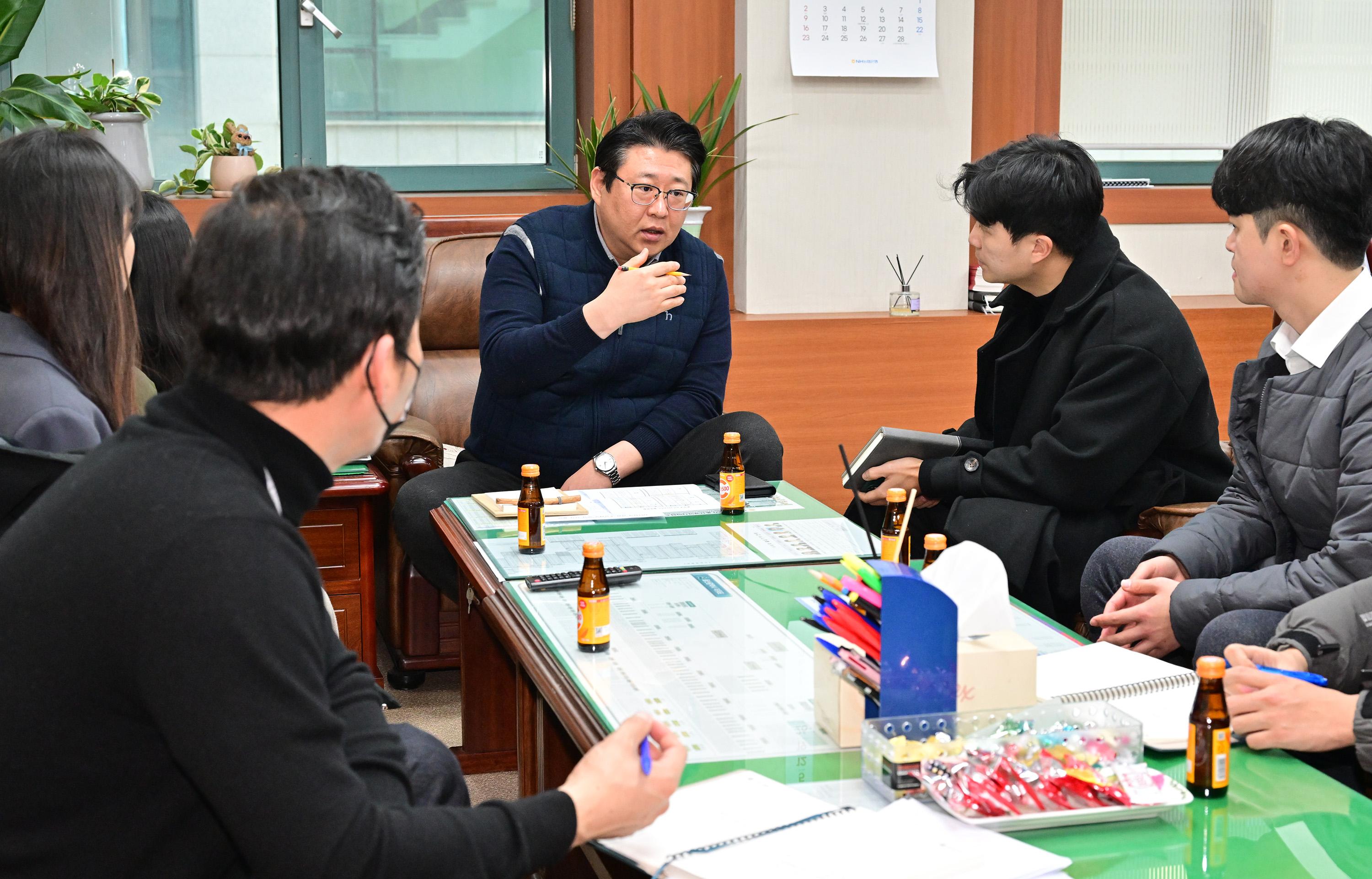 권순용 위원장, 울산청년네트워크 업무보고 청취5