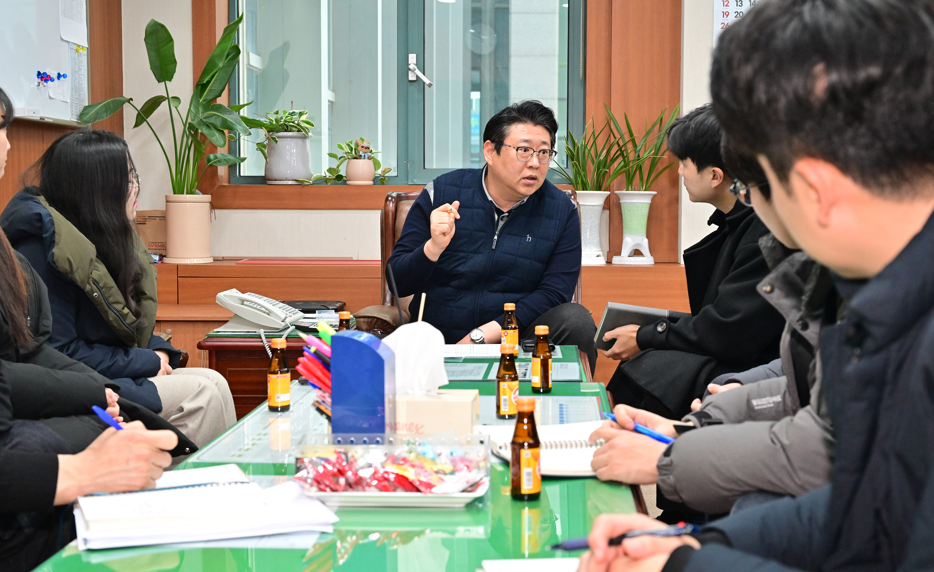 권순용 위원장, 울산청년네트워크 업무보고 청취6