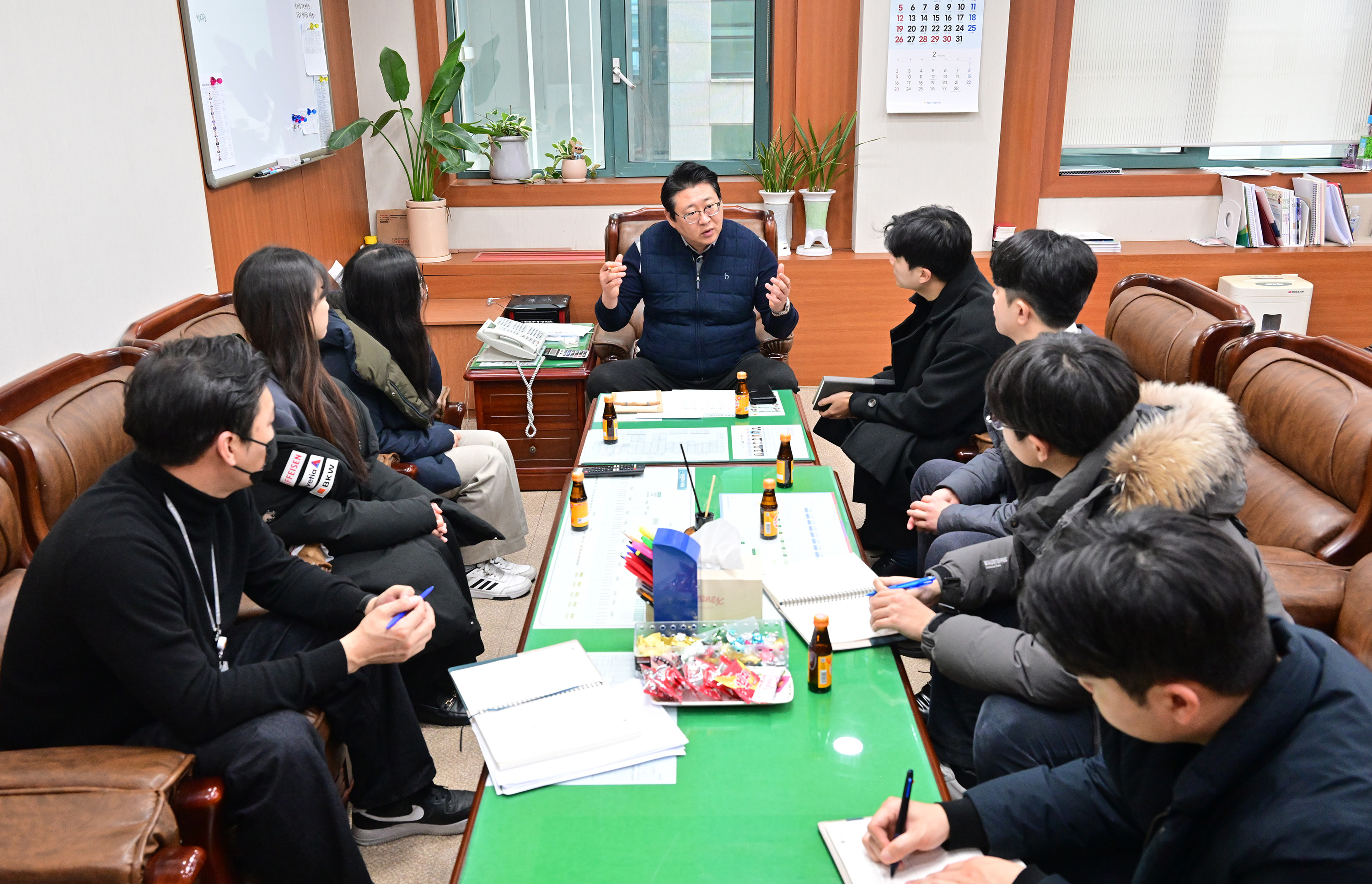 권순용 위원장, 울산청년네트워크 업무보고 청취7