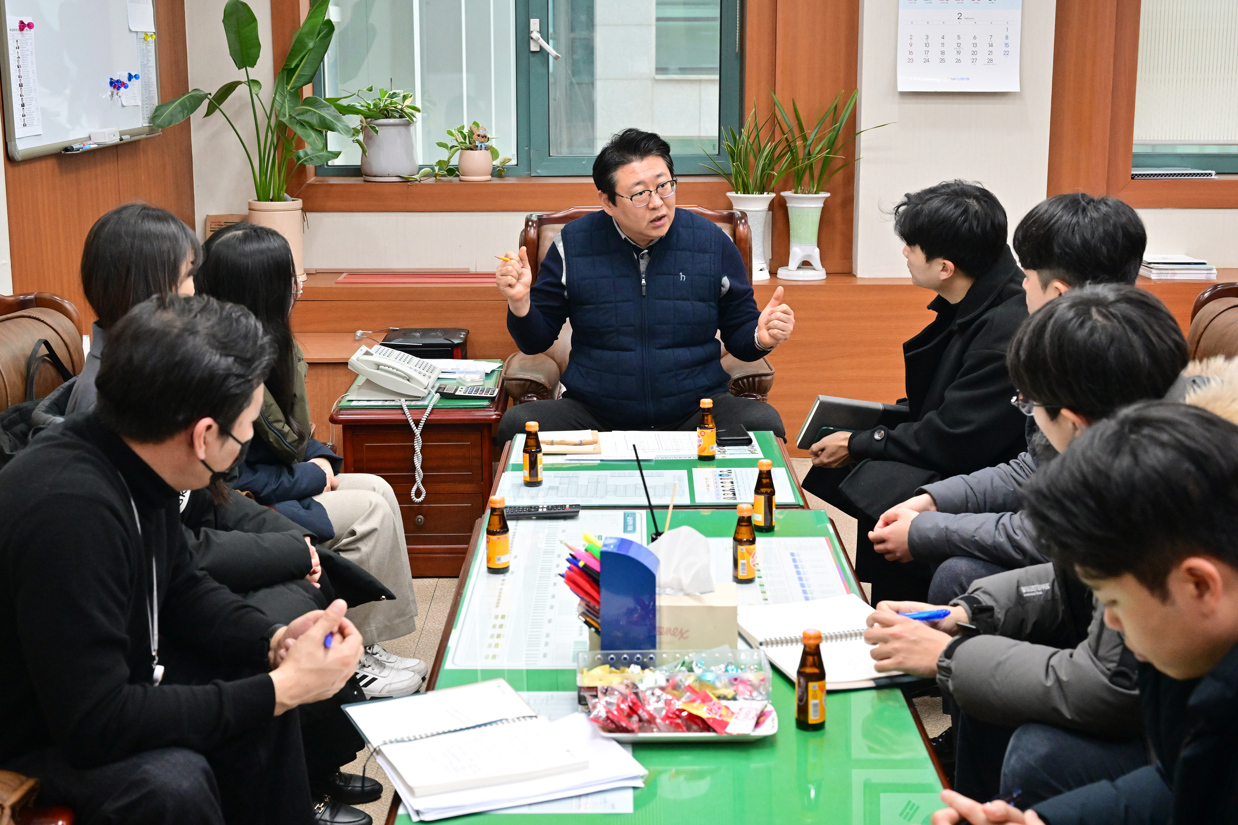 권순용 위원장, 울산청년네트워크 업무보고 청취8