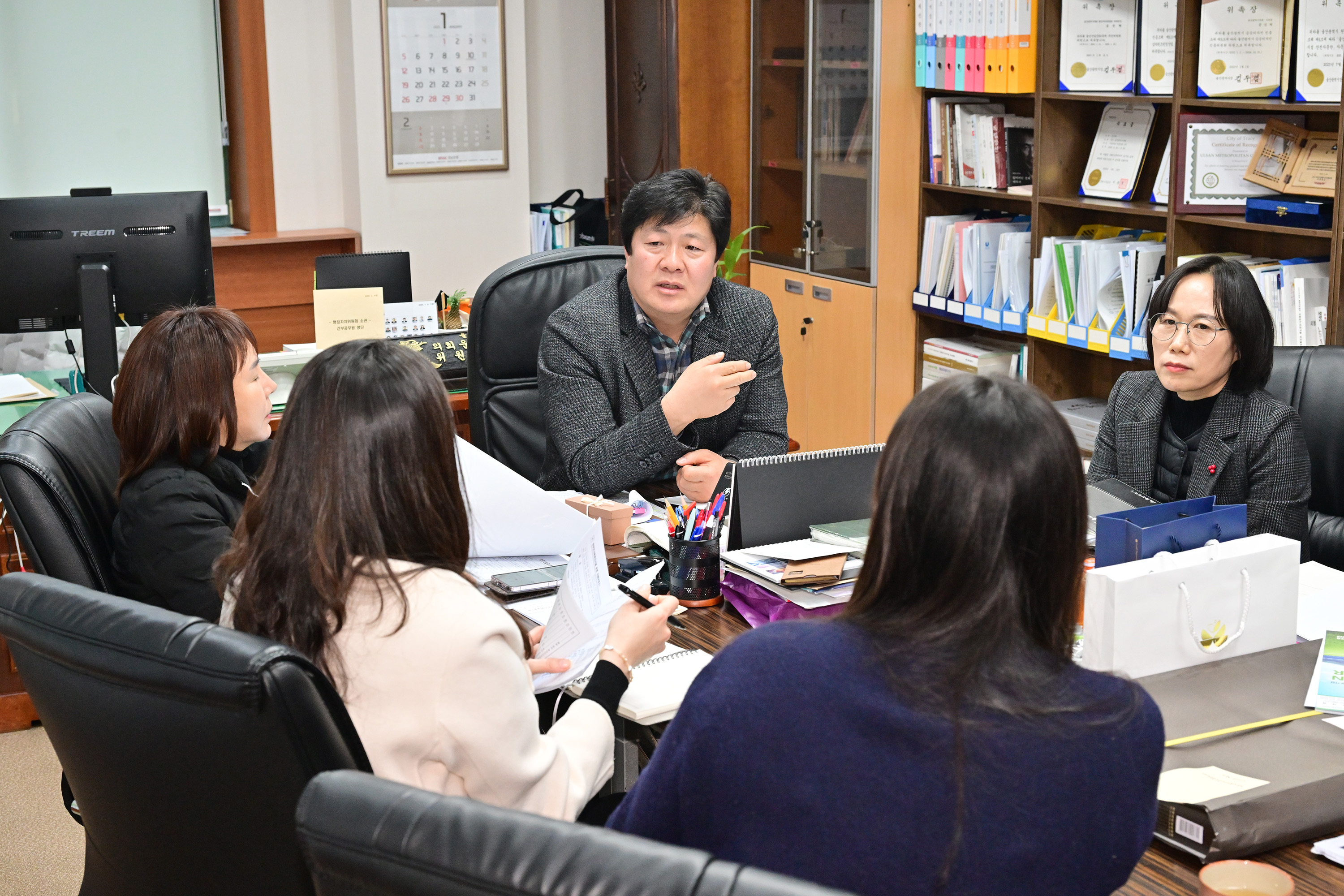 공진혁 운영위원장, 다문화가정 한국전통체험 활성화 방안 간담회1