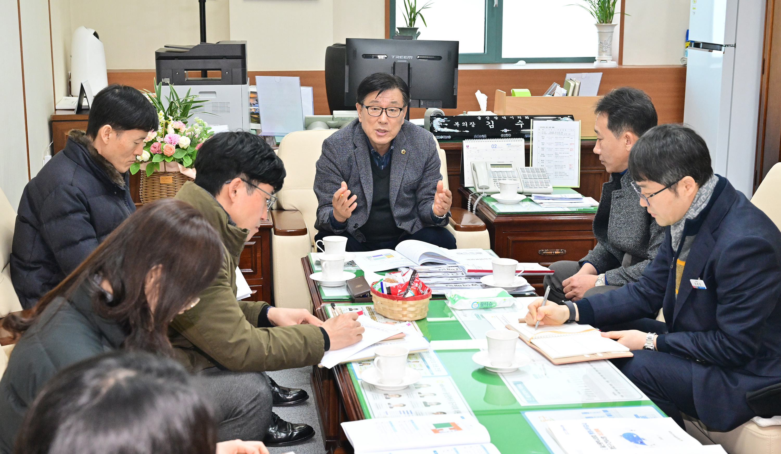 김수종 부의장, (가칭)울산학생창의누리관 설립 관련 업무협의1