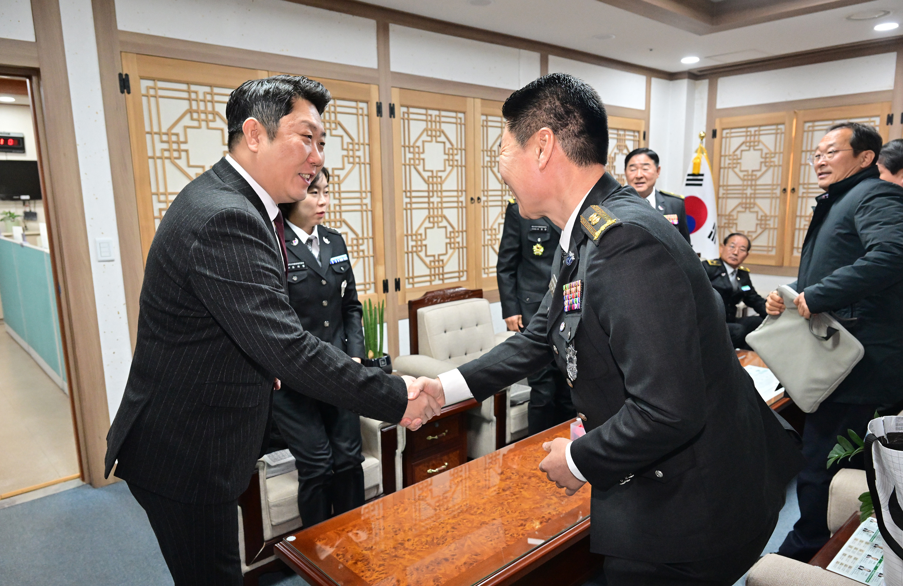 김종섭 부의장, 울산광역시 자율방범연합회(회장 정윤섭) 환담6