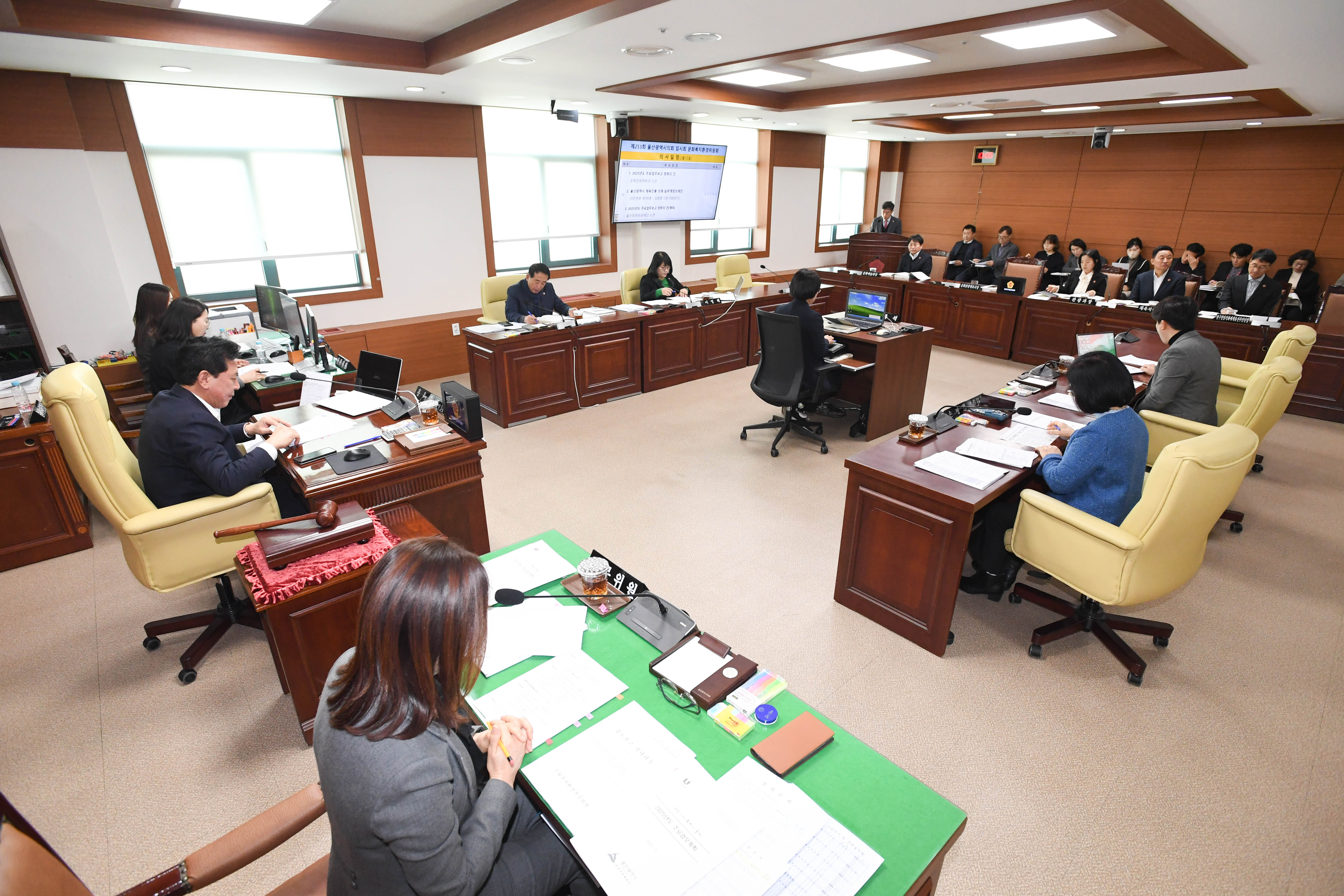 문화복지환경위원회, 문화관광체육국 · 울산문화관광재단 소관 2025년도 주요업무보고 청취 및 조례안 심사  1